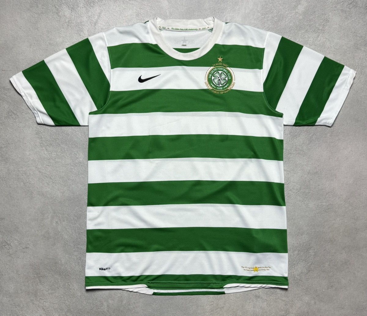 Nike Celtic 2007 2008 Home Football Shirt Soccer Jersey Nike Size US L / EU 52-54 / 3 - 1 Thumbnail