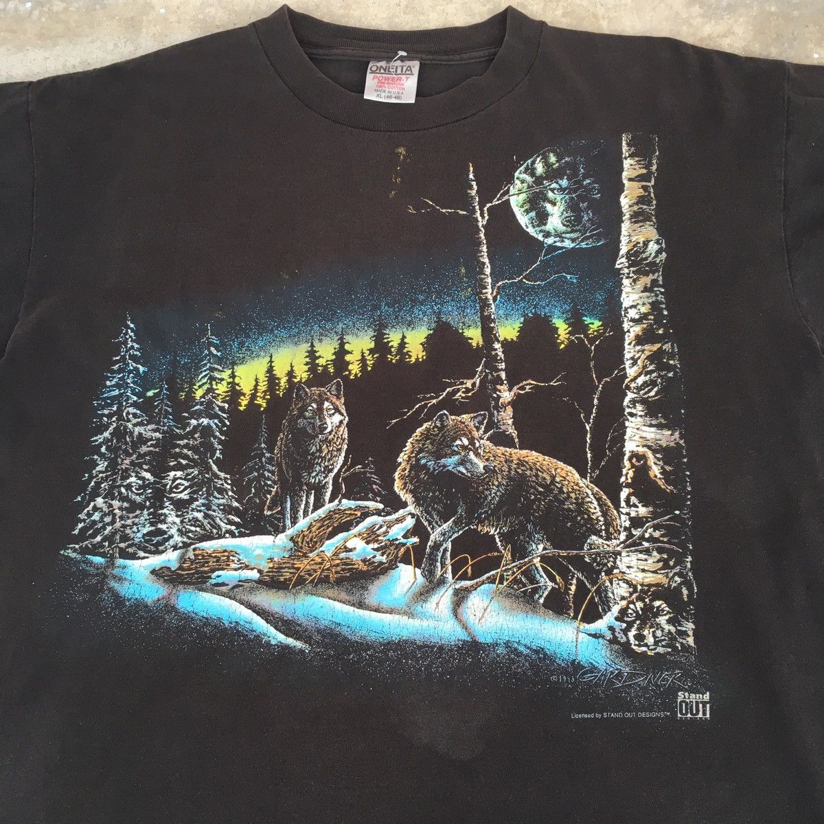 Fox Racing × Habitat Vintage 93 Animal Tee By Stand Out Designs Size US L / EU 52-54 / 3 - 1 Thumbnail