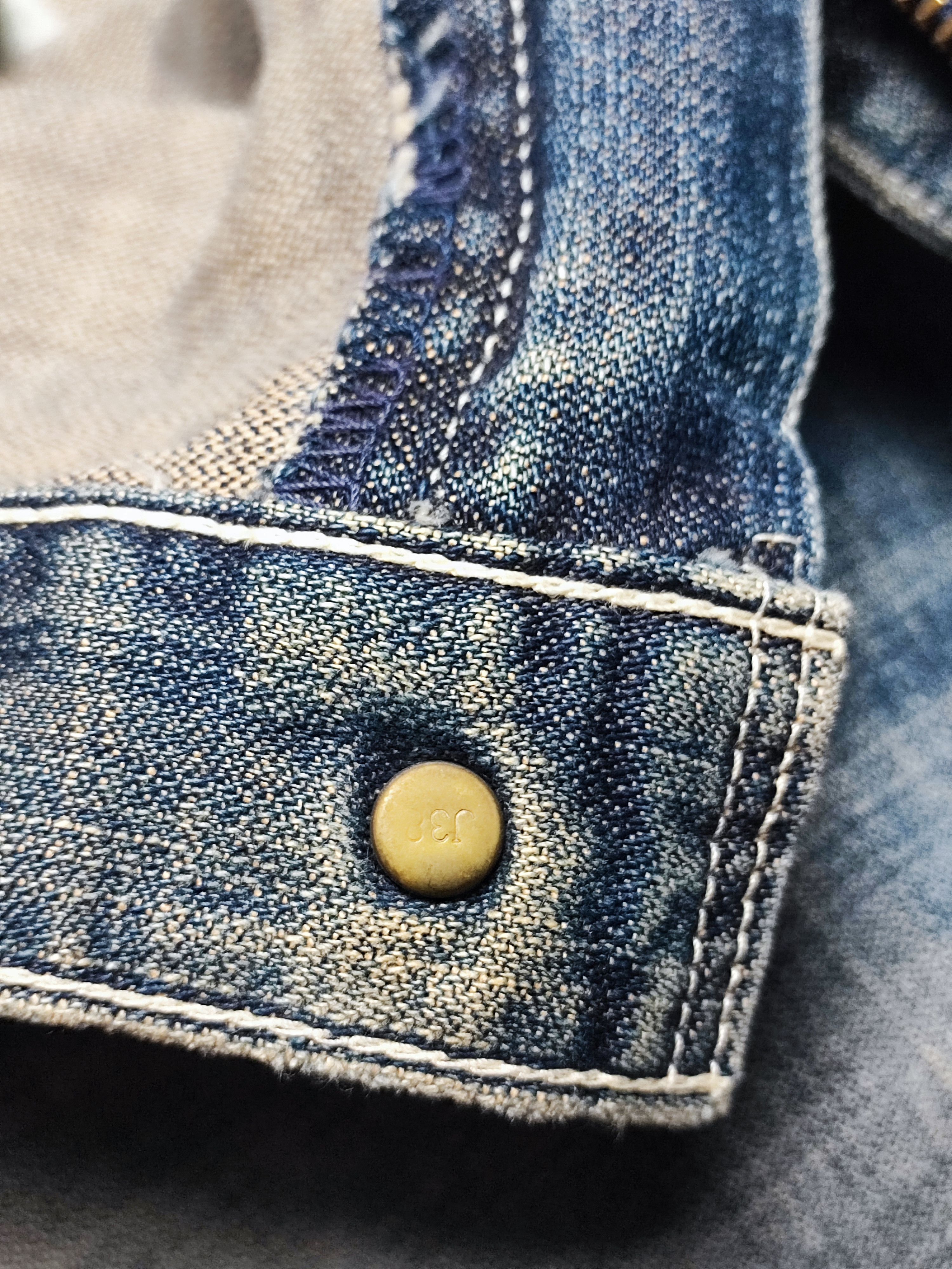 Levi's Vintage Levis 504 Jerky Tag Thrashed ERD Grunge Chrome 30x32 Size US 30 / EU 46 - 7 Thumbnail