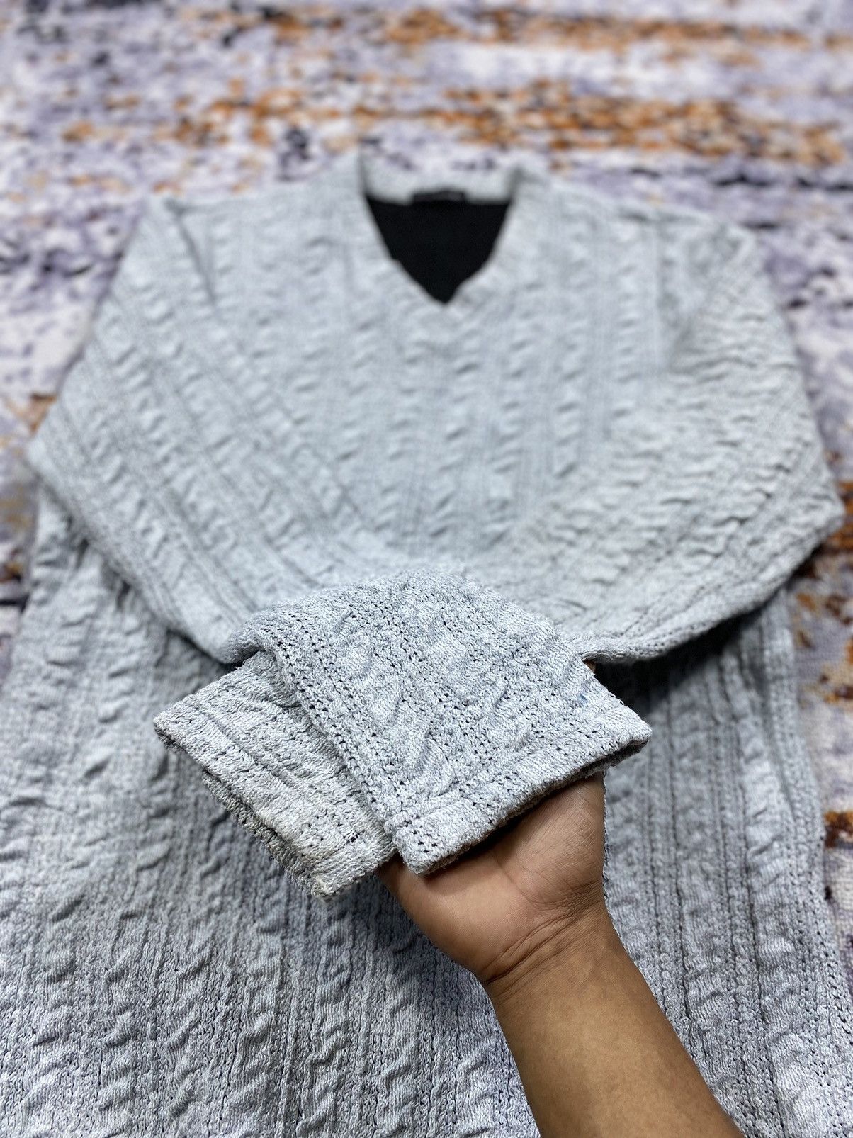 Issey Miyake Vintage Tete Home By Issey Miyake Knit Sweater Size US M / EU 48-50 / 2 - 3 Thumbnail