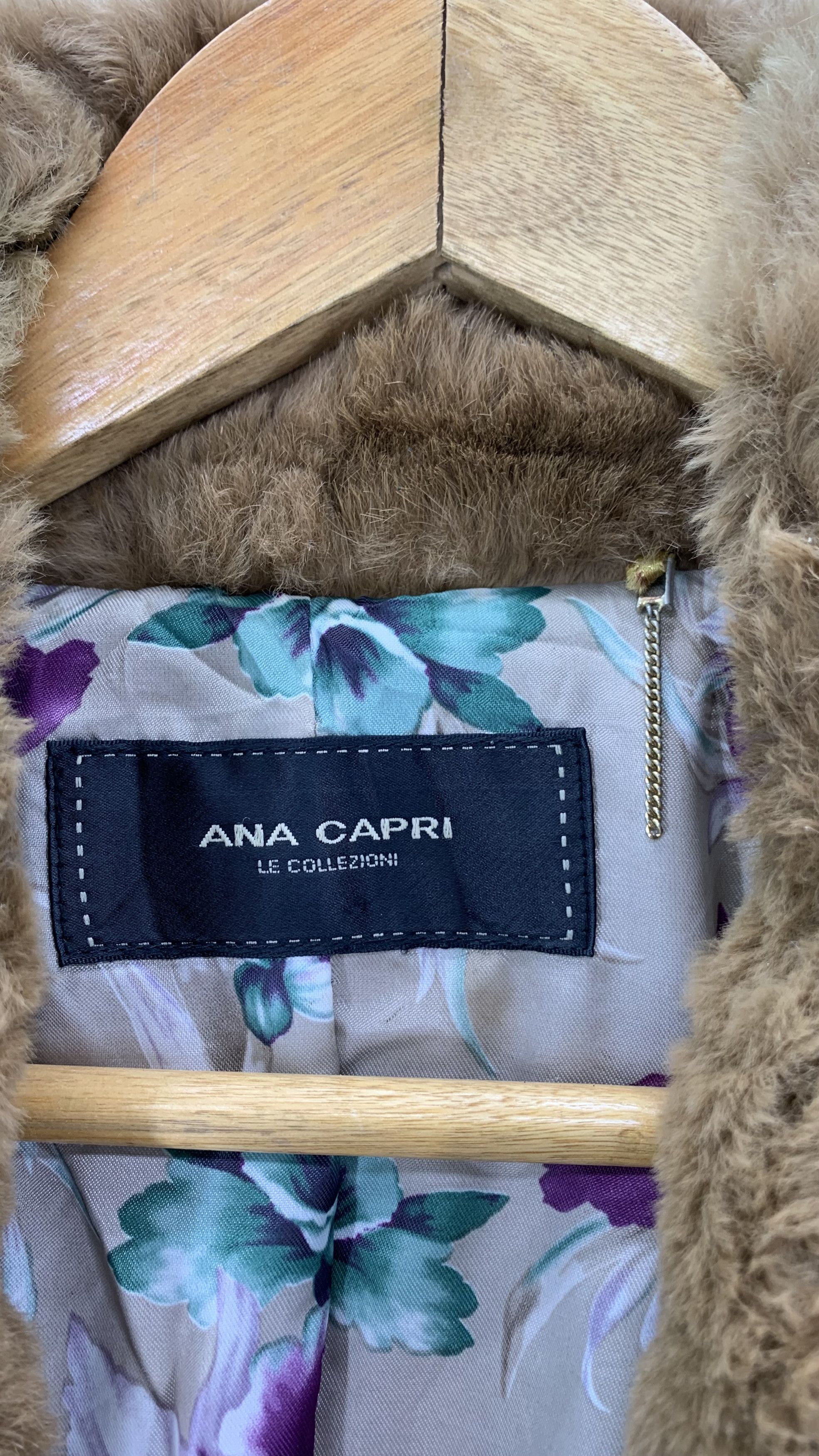 Genuine Leather 📣BESTOFFERNOW Ana Capri Goatskin Rabbit Fur Size S / US 4 / IT 40 - 5 Thumbnail