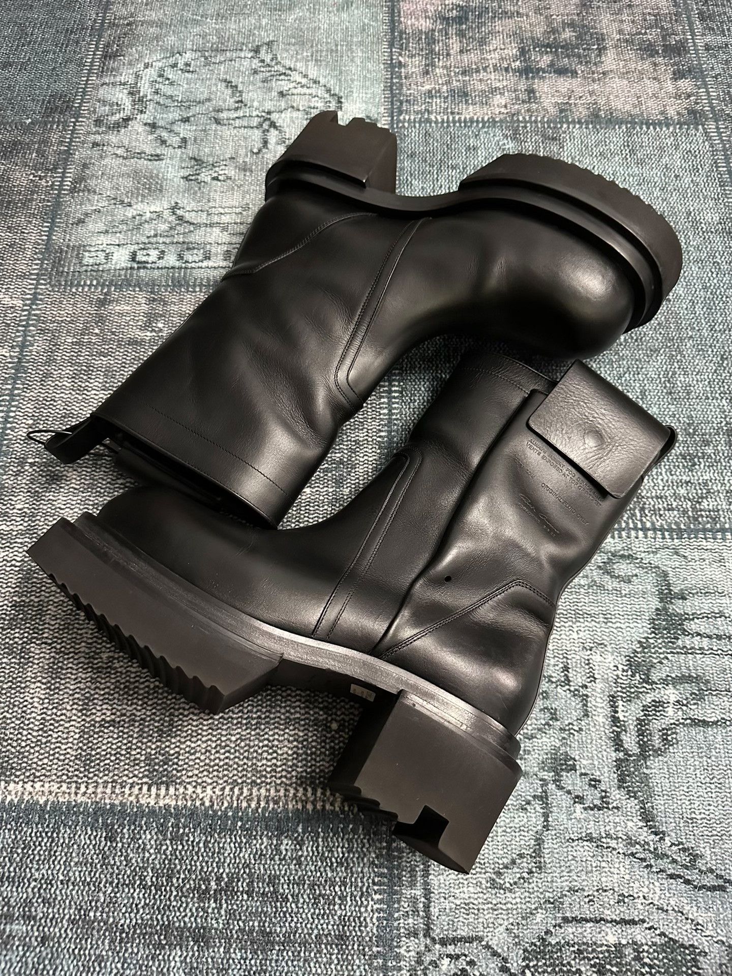 Rick Owens Rick Owens FW23 Flared Bogun Boots | Grailed