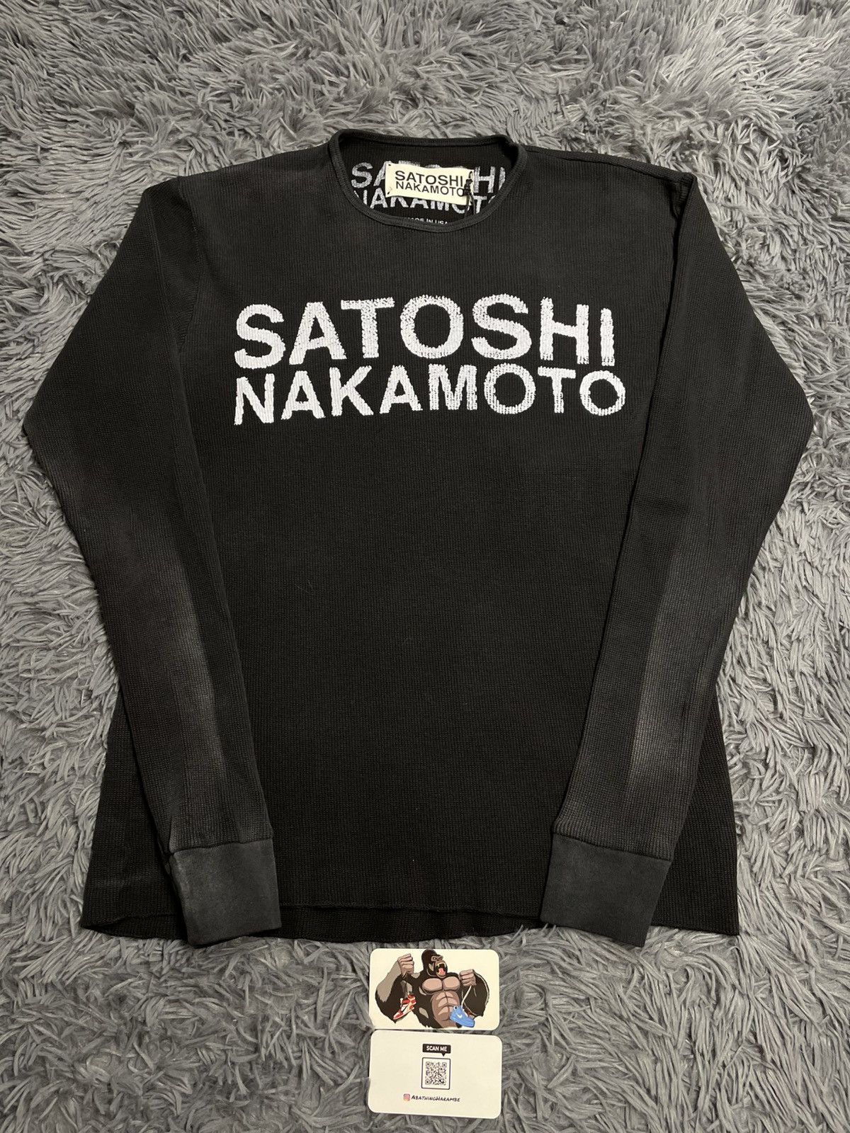 Satoshi Nakamoto Satoshi Nakamoto Logo Thermal Size US S / EU 44-46 / 1 - 2 Thumbnail