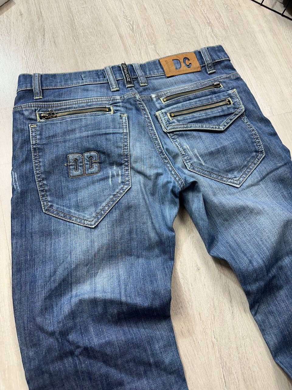 Japanese Brand × Vintage Crazy Vintage Avantgarde Y2K Jeans Size US 31 - 5 Thumbnail