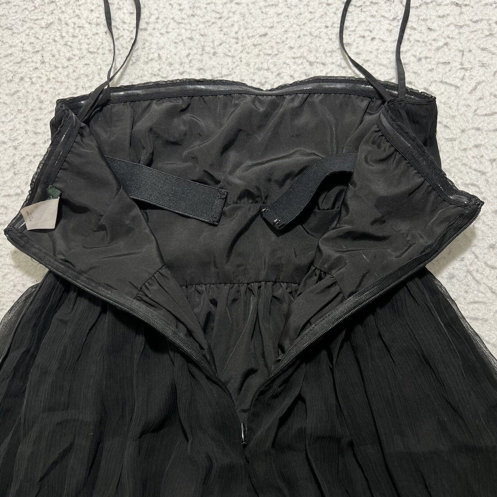 J.Crew J. Crew Emily Silk Chiffon Cocktail Dress Lined Sleeveless Size XS / US 0-2 / IT 36-38 - 9 Thumbnail