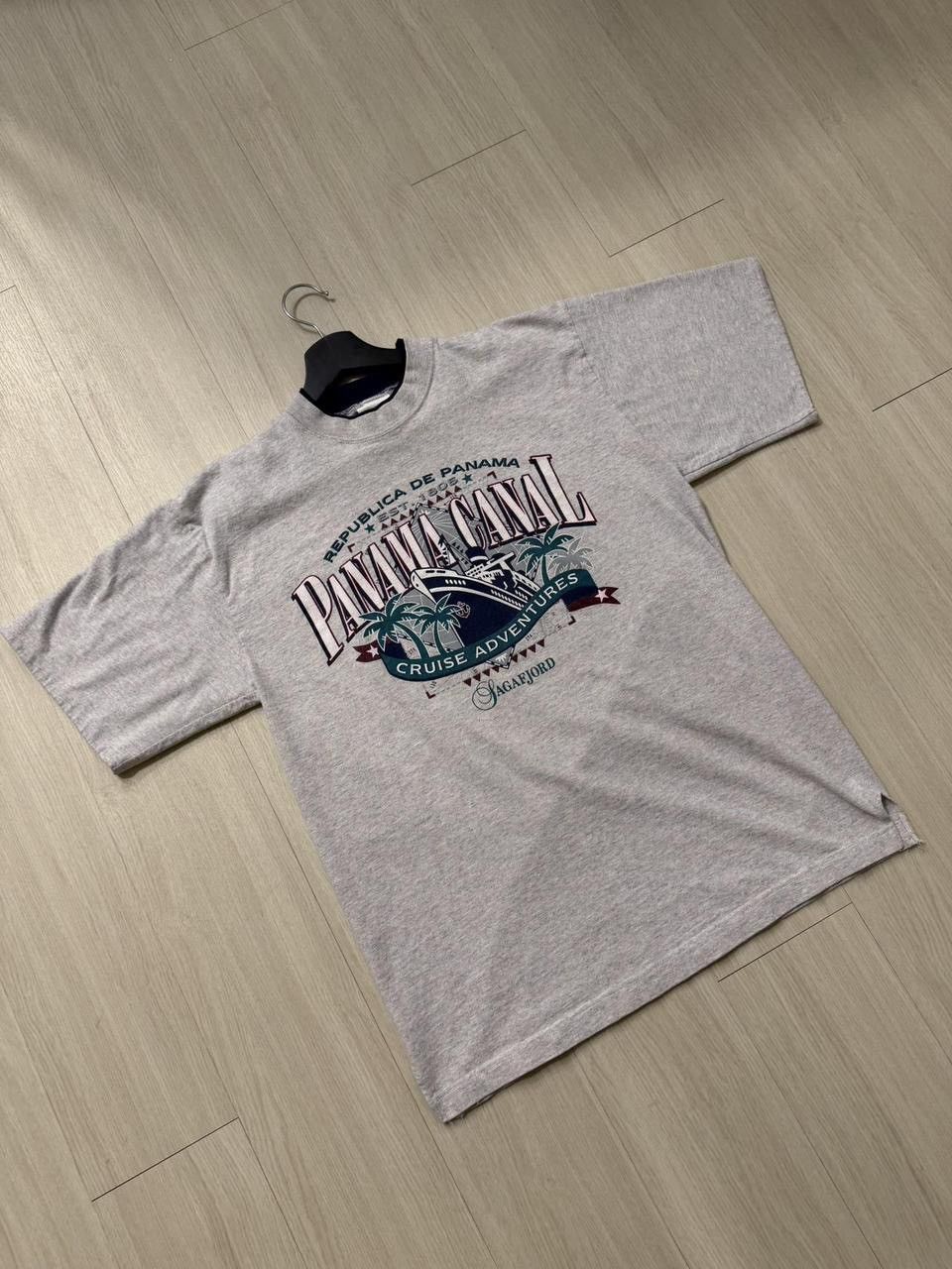 Gear for Sports Vintage Panama Canal Double Neck Heavyweight Shirt Size US XL / EU 56 / 4 - 2 Thumbnail