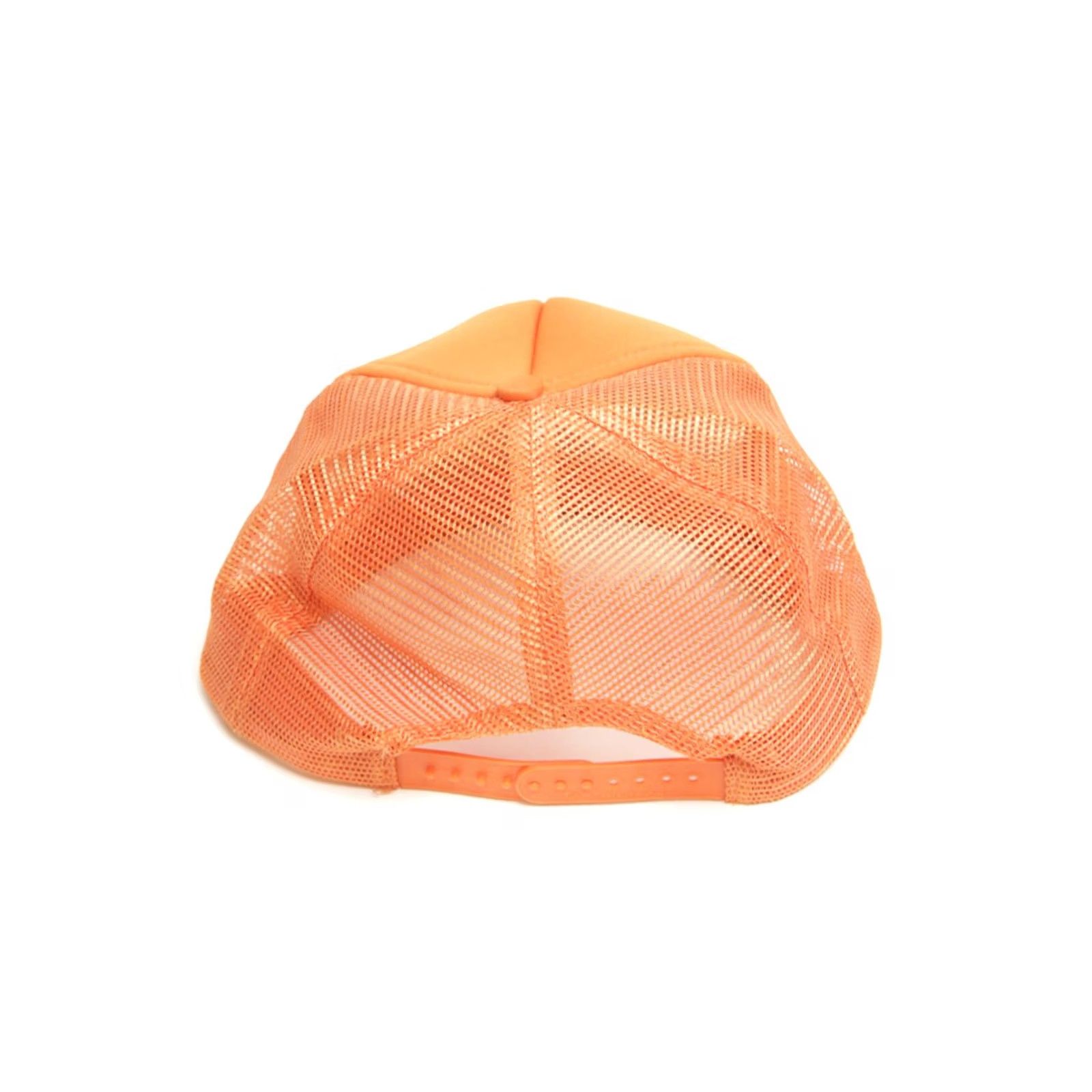 Vintage VINTAGE Designer Award Headwear Snapback Trucker Hat Orange Size ONE SIZE - 2 Thumbnail