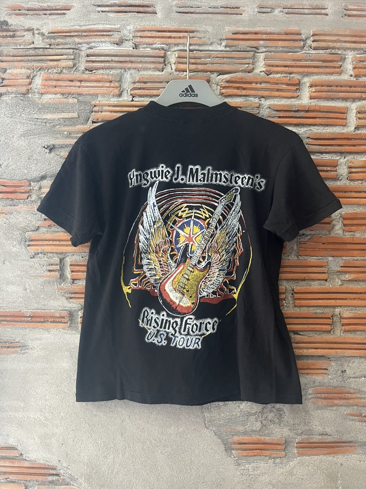 Band Tees Vintage Yngwie J. Malmsteen’s Rising Force on Tour 80’s-90’s Size US M / EU 48-50 / 2 - 3 Thumbnail