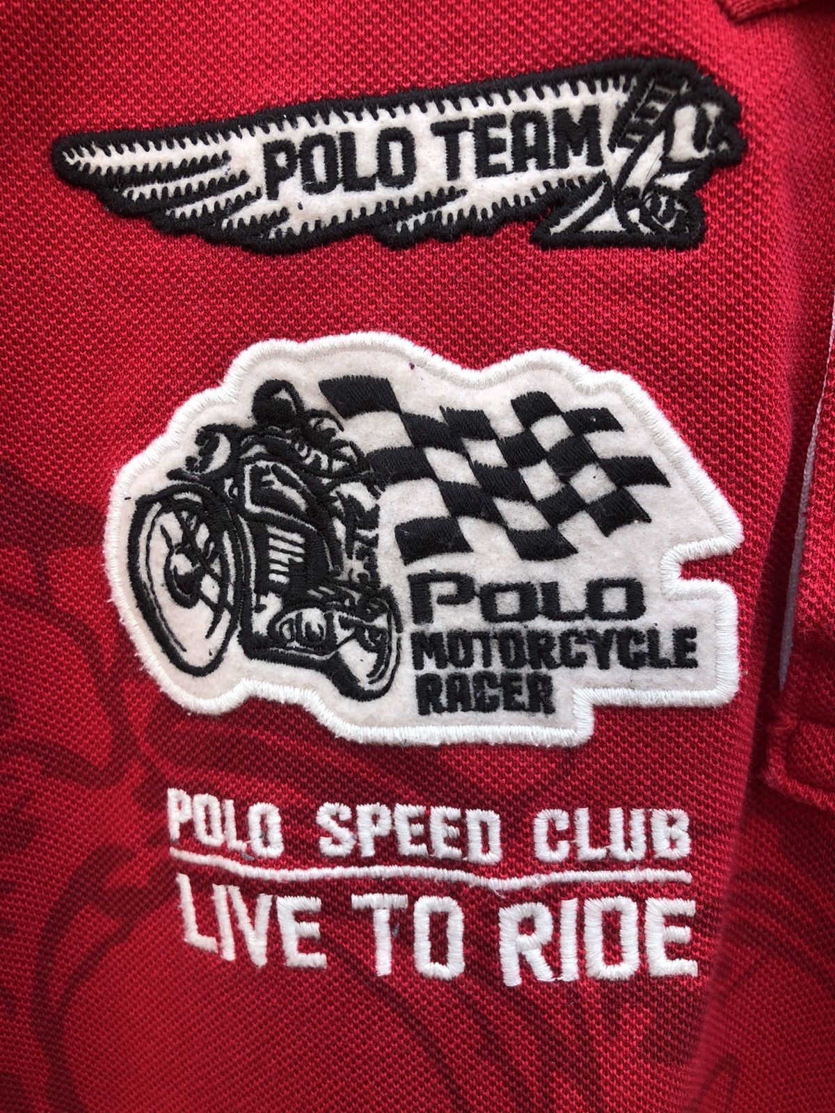 Polo Ralph Lauren × Ralph Lauren Polo Ralph Lauren Motorcycle "Live To Ride" Polos Size US S / EU 44-46 / 1 - 5 Thumbnail