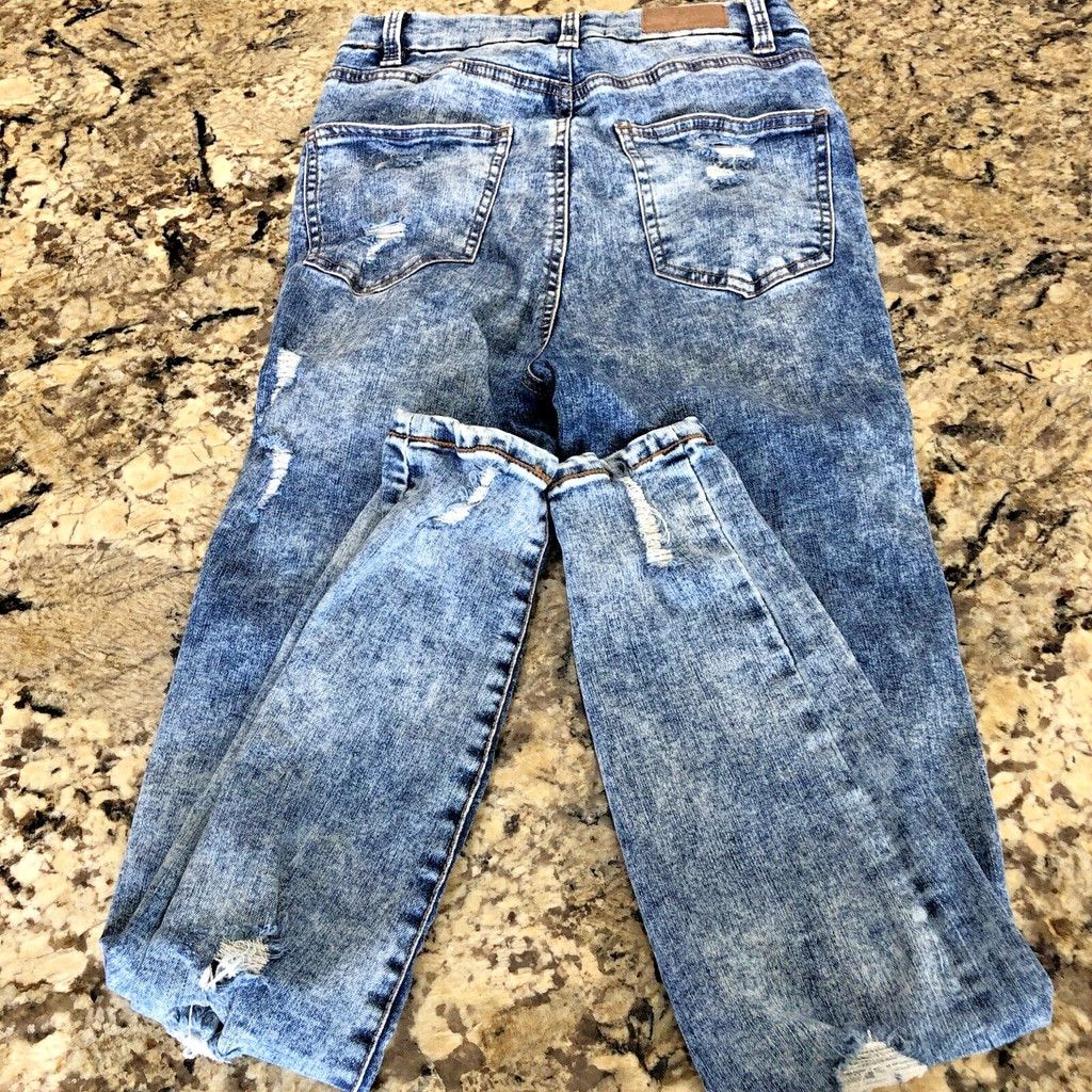 Other Size 25 Bluenotes Denim Curvy Super High Rise Jegging Rips Size 25" / US 0 / IT 36 - 6 Thumbnail