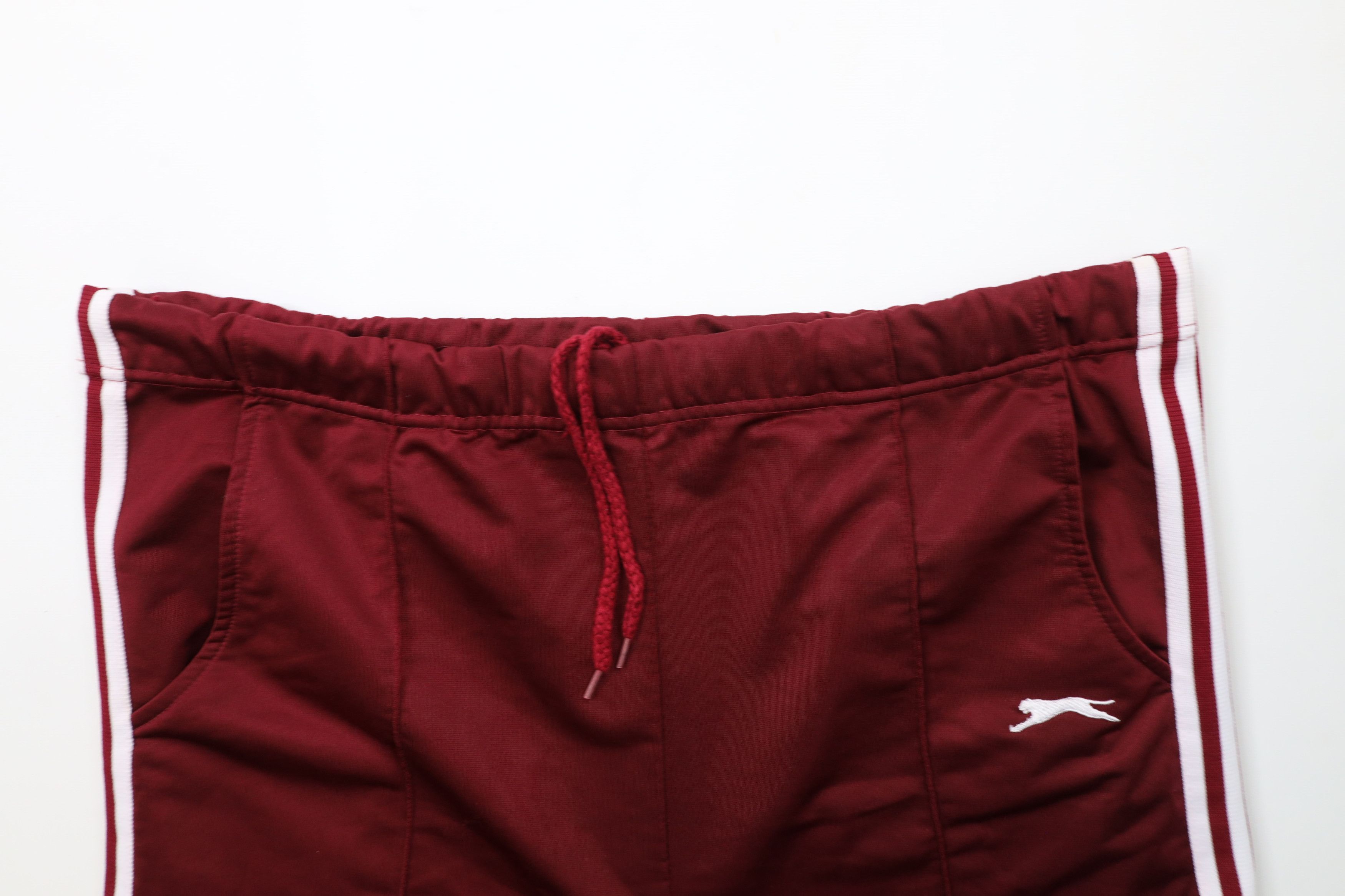 Vintage Vintage 80s 90s Streetwear Flared Wide Leg Sweatpants Red Size US 36 / EU 52 - 7 Thumbnail