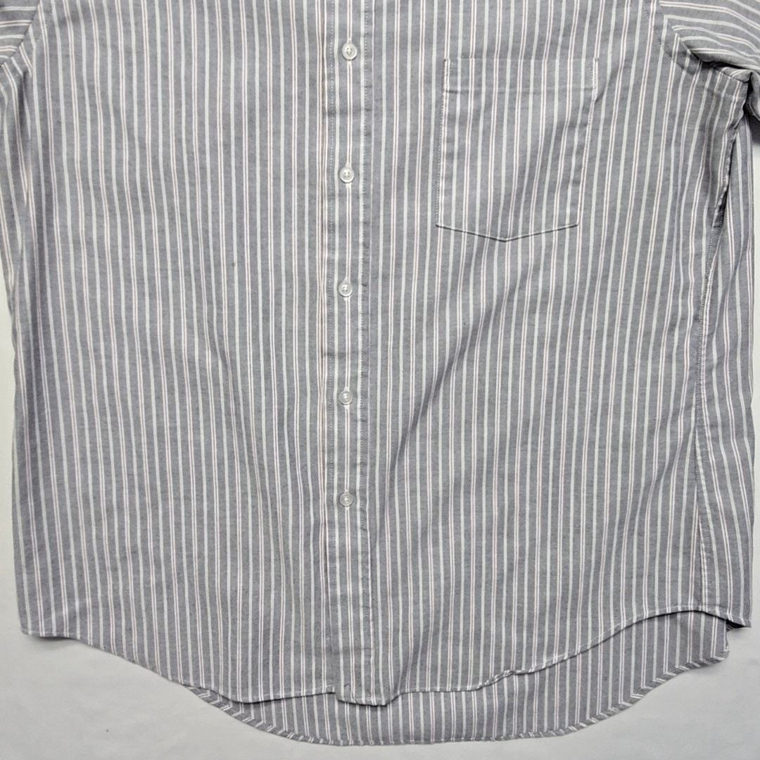 Van Heusen Vintage Van Heusen Editions L Striped Gray 16.5 Dress Shirt Size US L / EU 52-54 / 3 - 3 Thumbnail