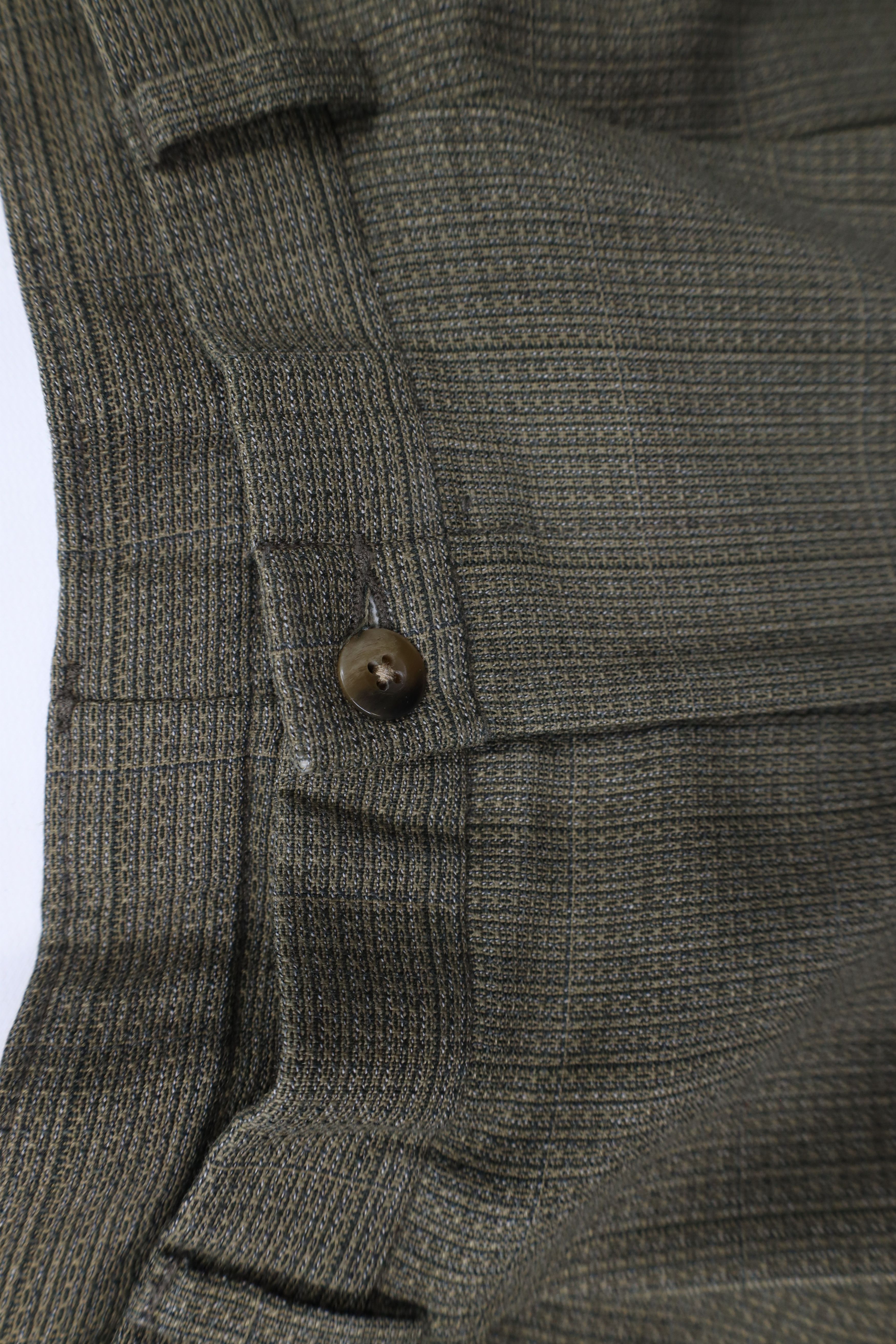 Vintage Vintage 90s Streetwear Wool Blend Wide Leg Chino Pants Size US 36 / EU 52 - 5 Thumbnail