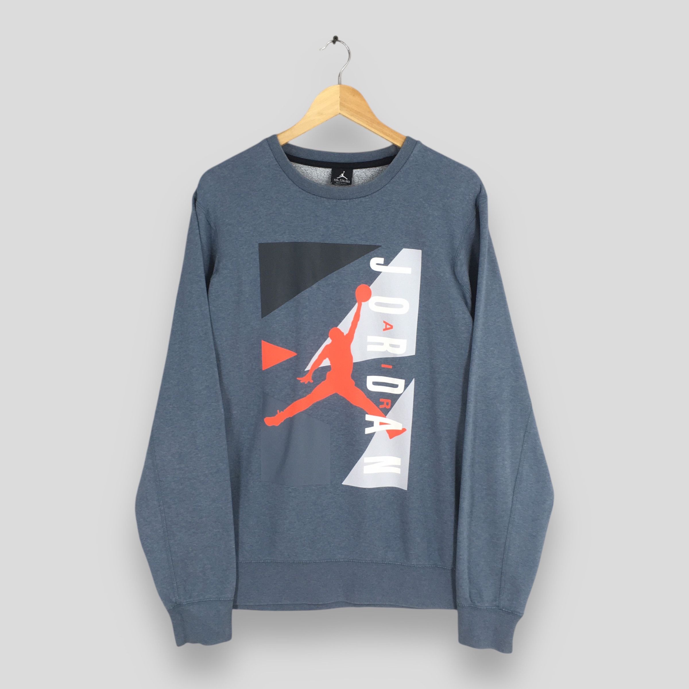 Nike Vintage Nike Air Jordan NBA Baseball Sweatshirt 2XLarge Size US XXL / EU 58 / 5 - 1 Thumbnail