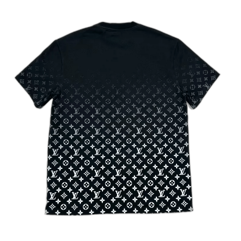 Louis Vuitton Louis Vuitton Black Short Sleeve Gradient TShirt-2506 Size US M / EU 48-50 / 2 - 1 Thumbnail