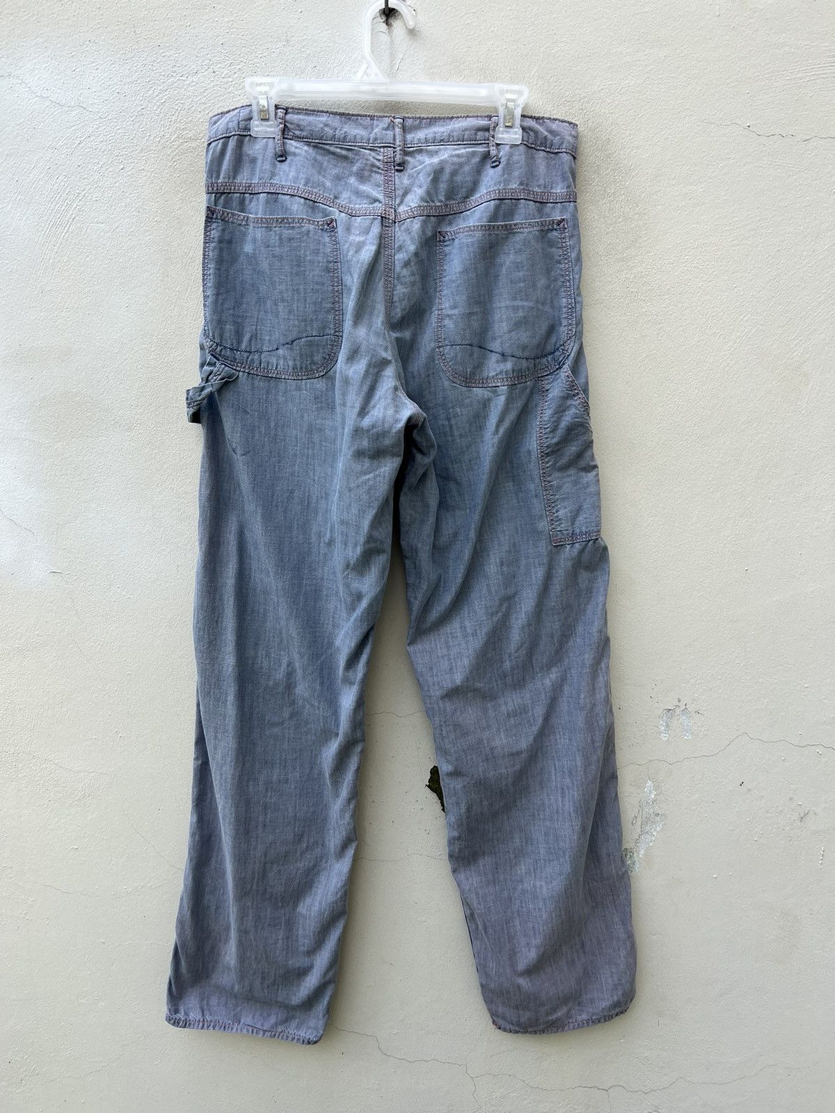 Orslow Vintage Orslow Sun Fade Chambray Carpenter Work Pant Size US 31 - 16 Thumbnail