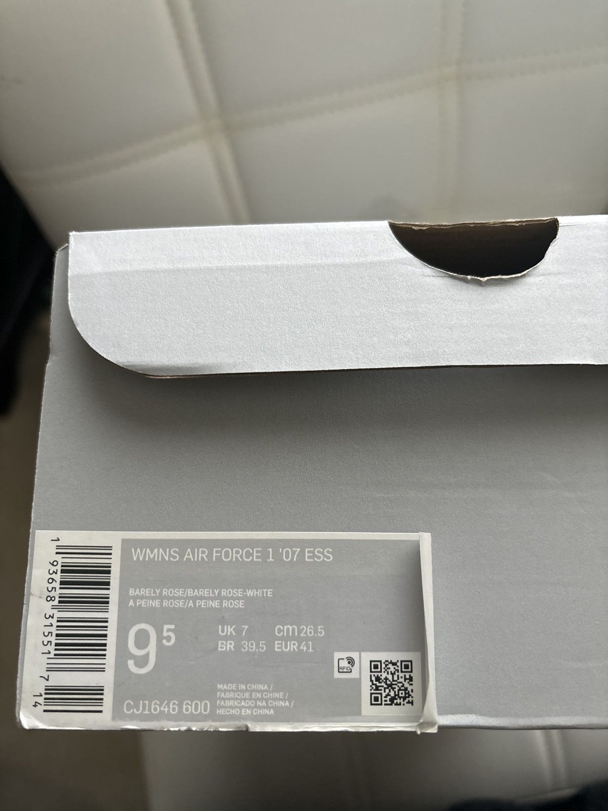 Nike Pink iridescent Air Force 1 Size US 9.5 / IT 39.5 - 10 Thumbnail