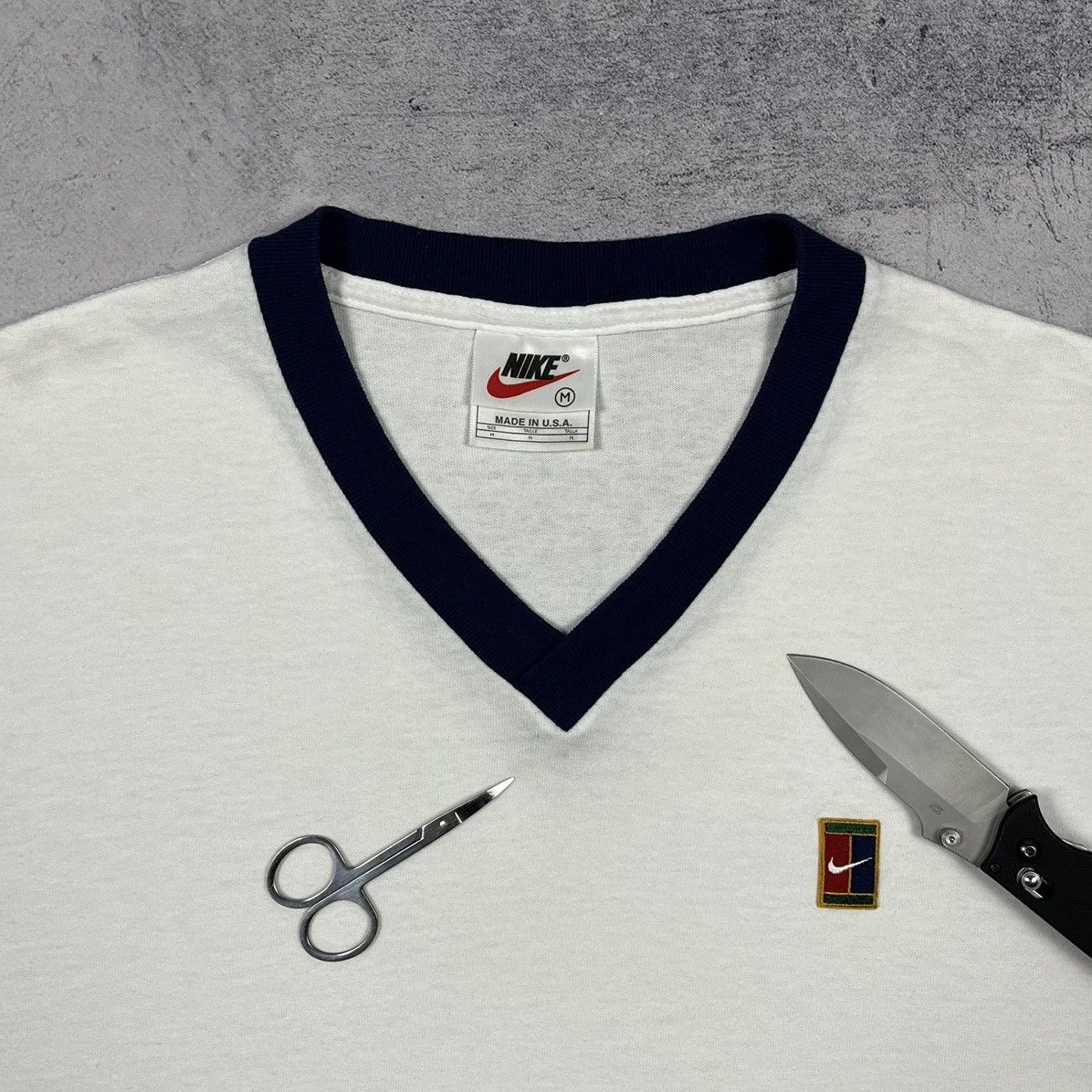 Nike Vintage Nike Challenge Court Classic Logo T Shirt 90’s Size US M / EU 48-50 / 2 - 11 Thumbnail