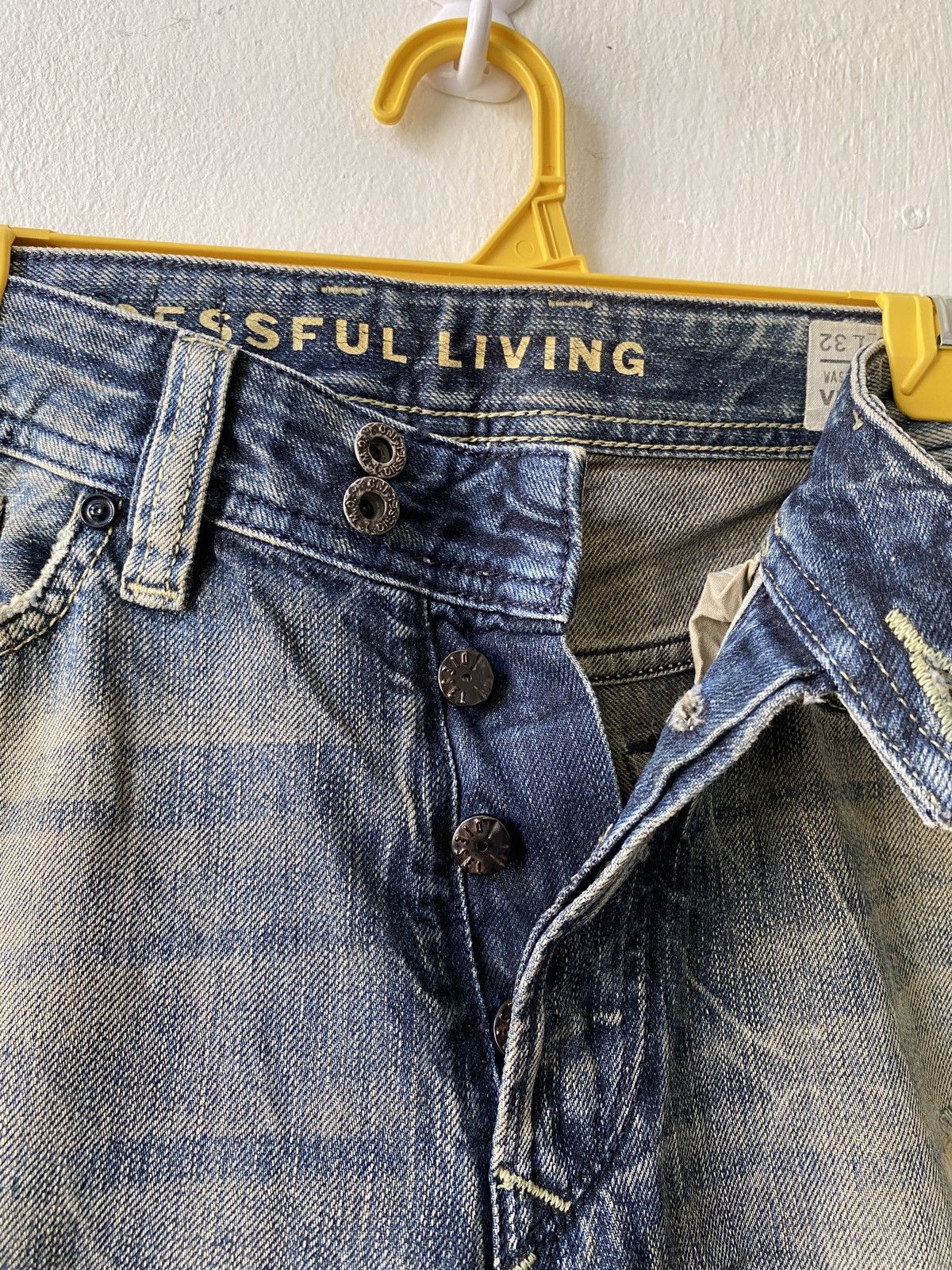 Diesel × Japanese Brand Diesel Viker-R-Box Regular Straight Distressed Denim Size US 30 / EU 46 - 10 Thumbnail