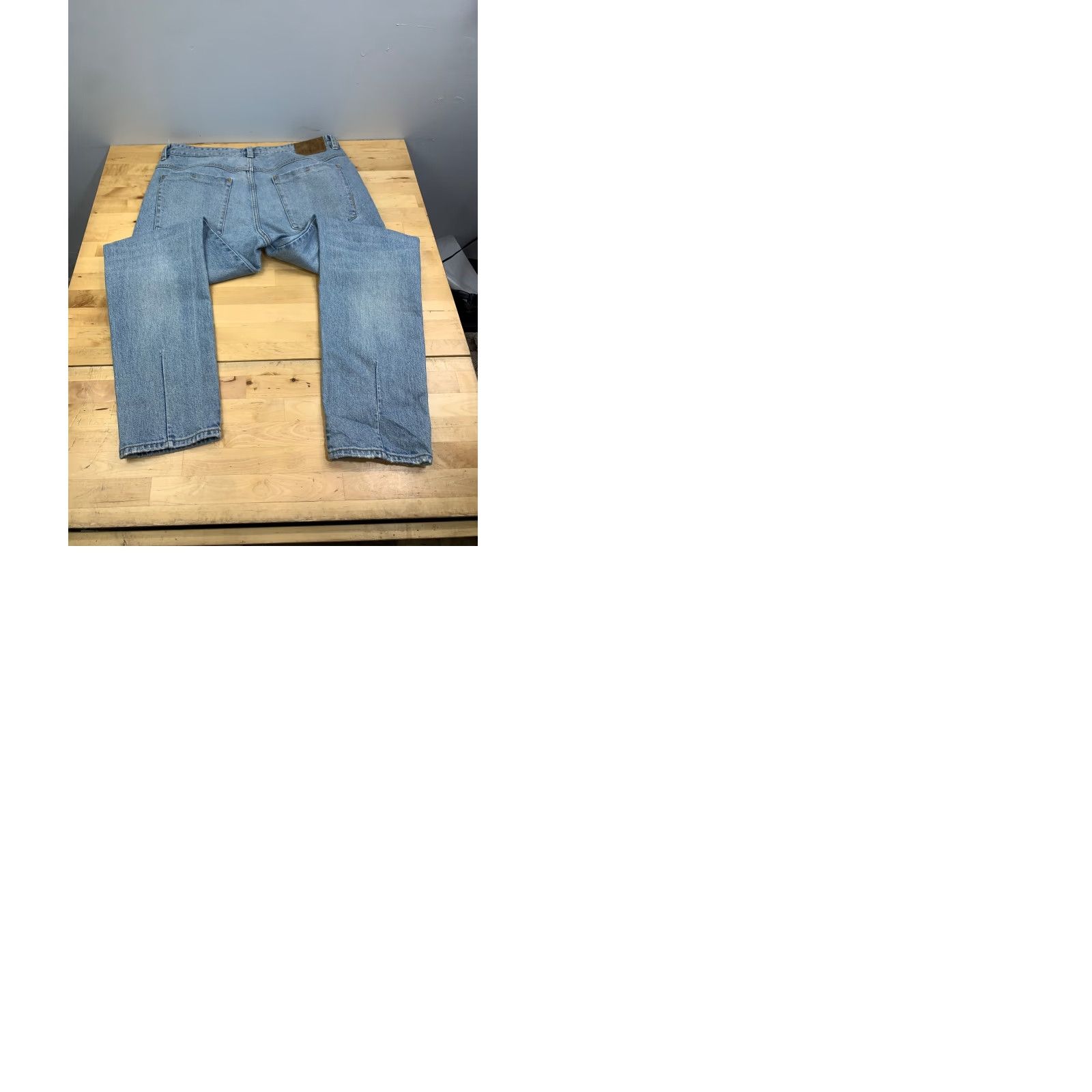 Vintage Neuw Denim Jeans Men 36x32 Blue Tapered Fit Button Fly 5-Pocket Regular Size 36 Streetwear Casual Denim Jeans Mens Size US 36 / EU 52 - 10 Thumbnail