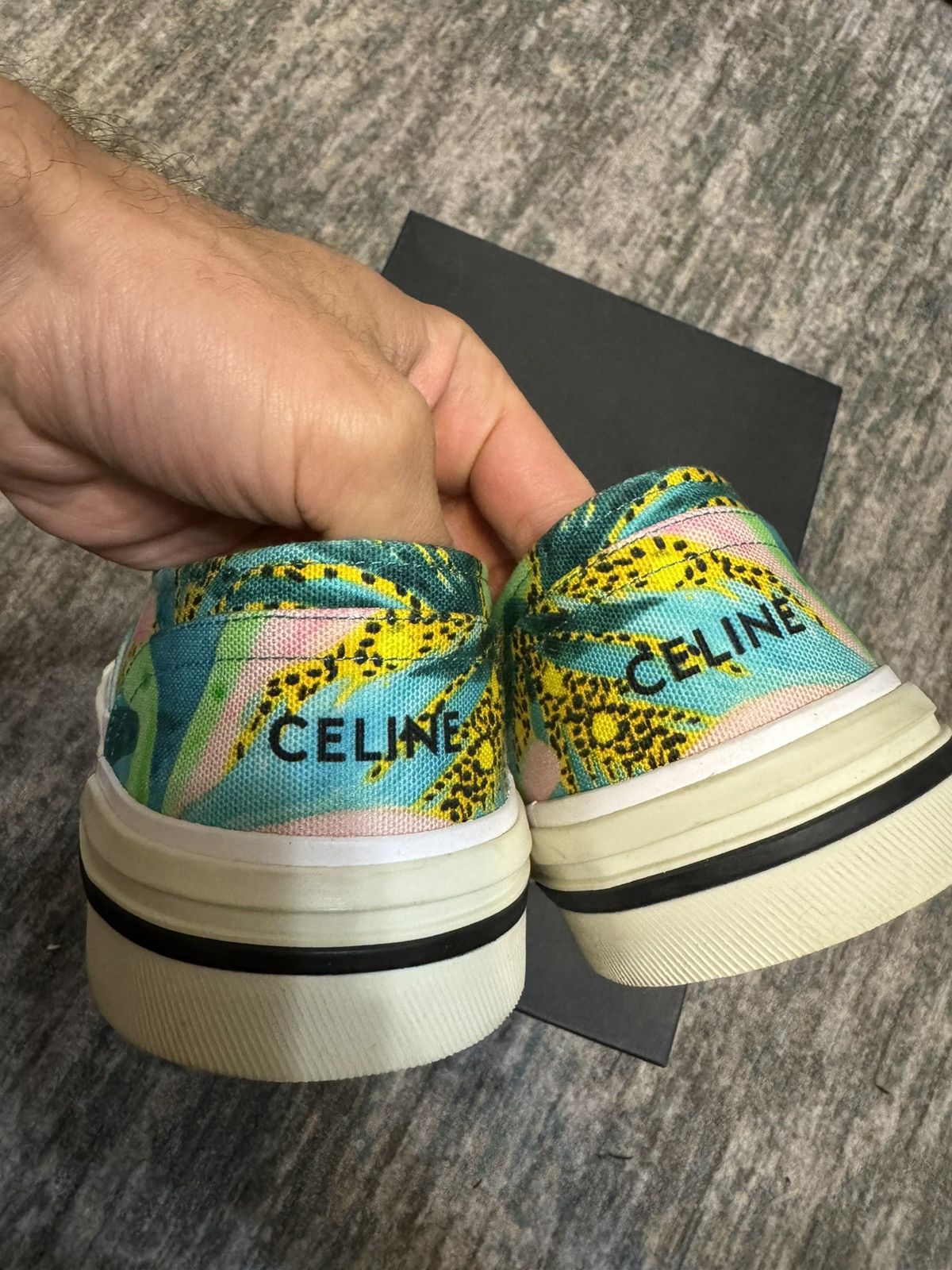 Celine × Hedi Slimane Tyson Reeder low top sneakers Size US 10 / EU 43 - 6 Thumbnail