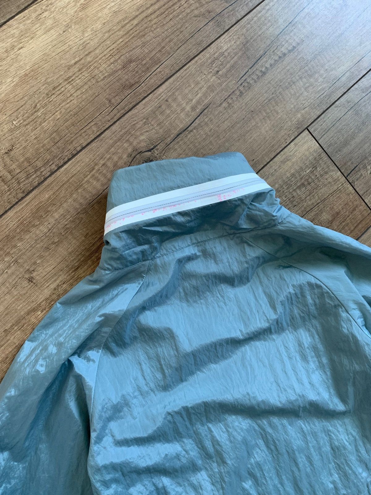 Nike Nike Womens Grey Silver Tech Hooded Windbreaker Jacket Size XS / US 0-2 / IT 36-38 - 10 Thumbnail