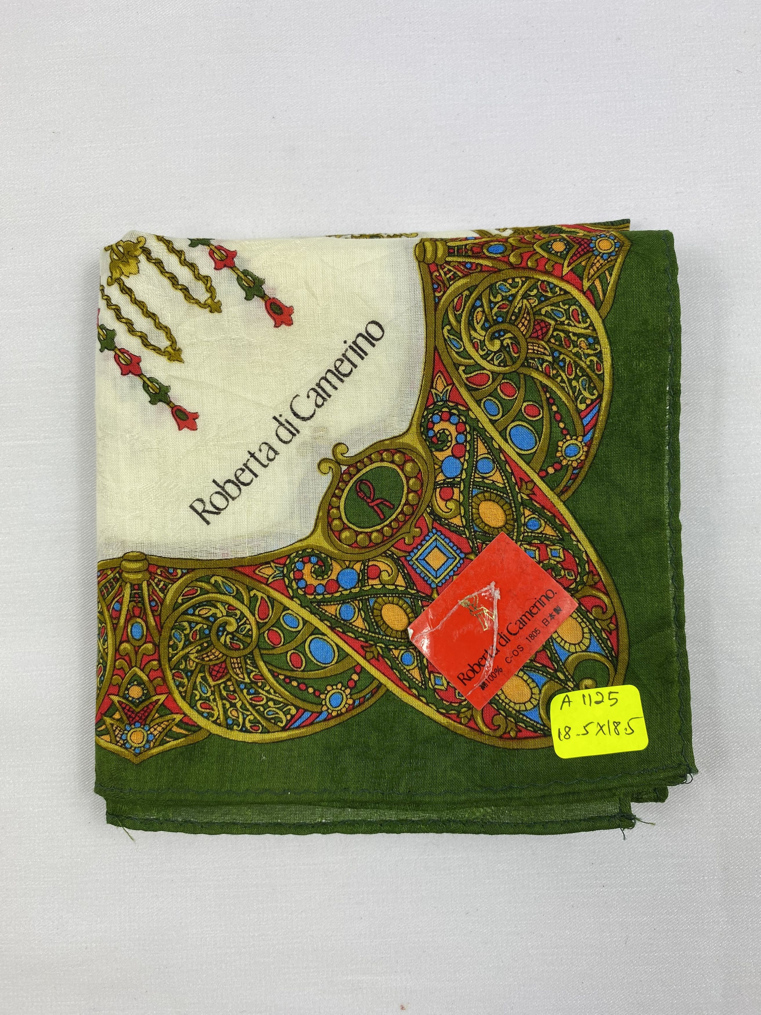 Roberta di Camerino × Vintage Roberta Di Camerino Handkerchief / Bandana / Neckerchief Size ONE SIZE - 6 Thumbnail