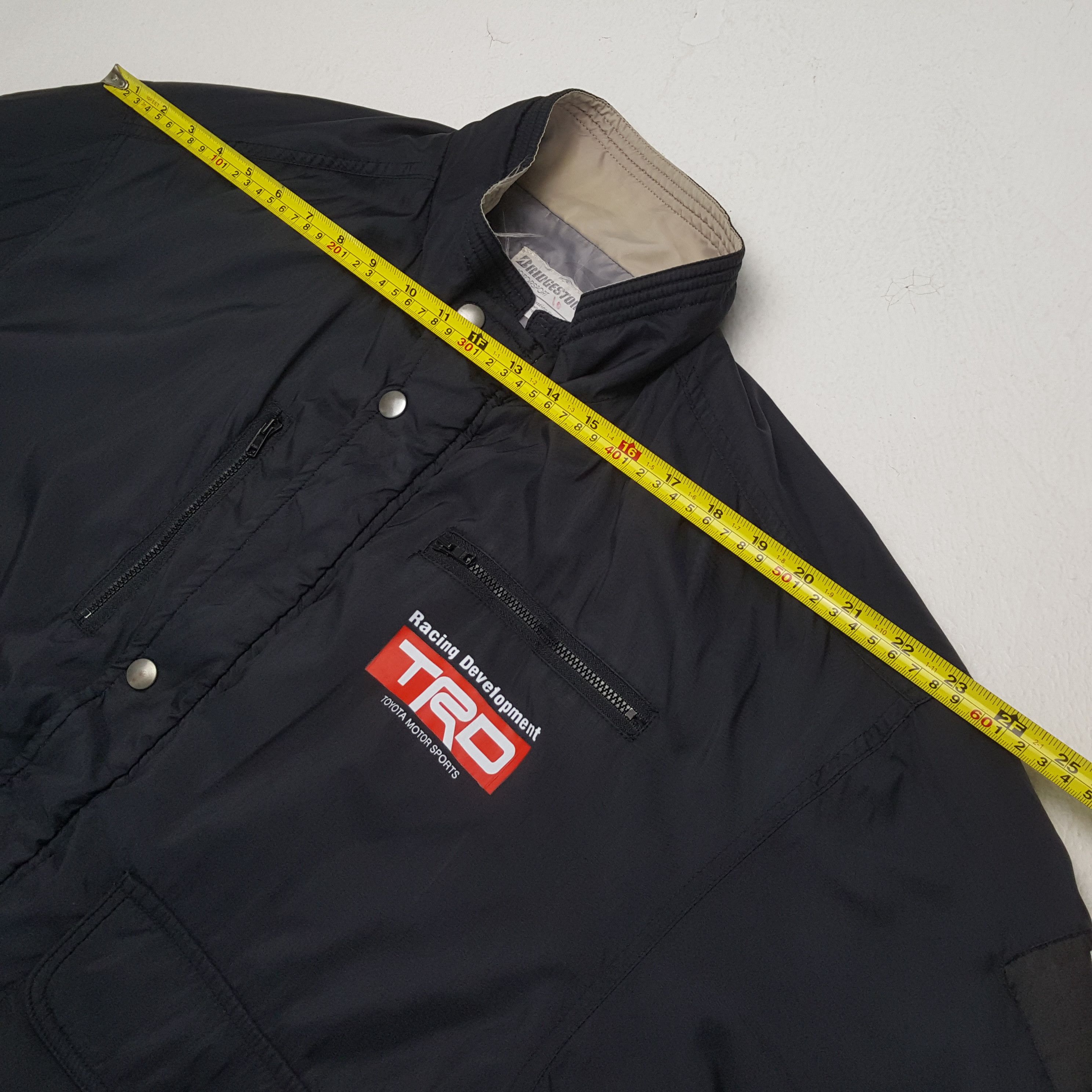 Japanese Brand × Vintage Vintage BRIDGESTONE TRD TOYOTA MOTORSPORTS Japanese Jacket Size US XL / EU 56 / 4 - 5 Thumbnail