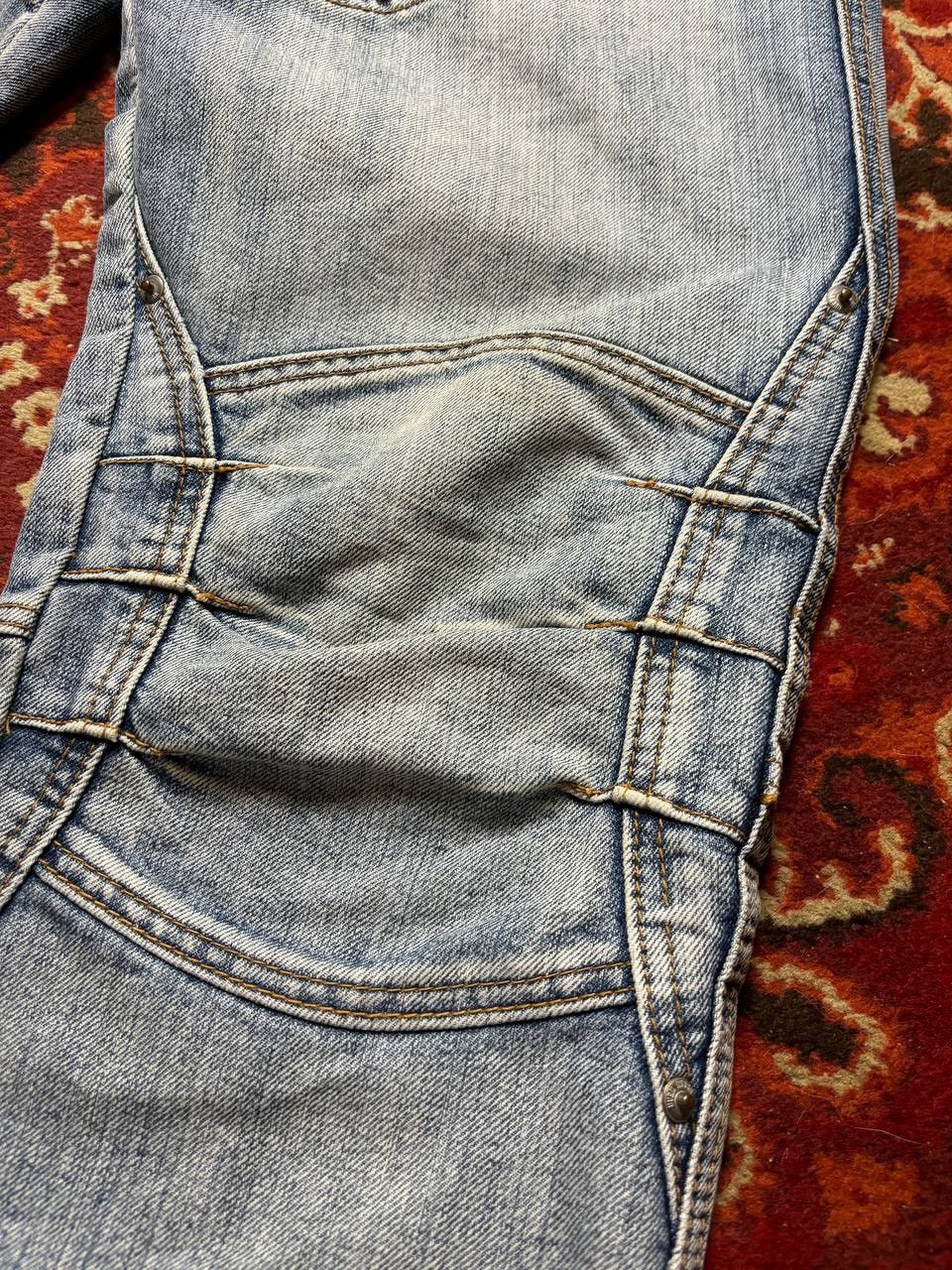 Japanese Brand × Vintage Vintage Y2K IDPDP Avant Garde Denim Shorts Size US 33 - 7 Thumbnail