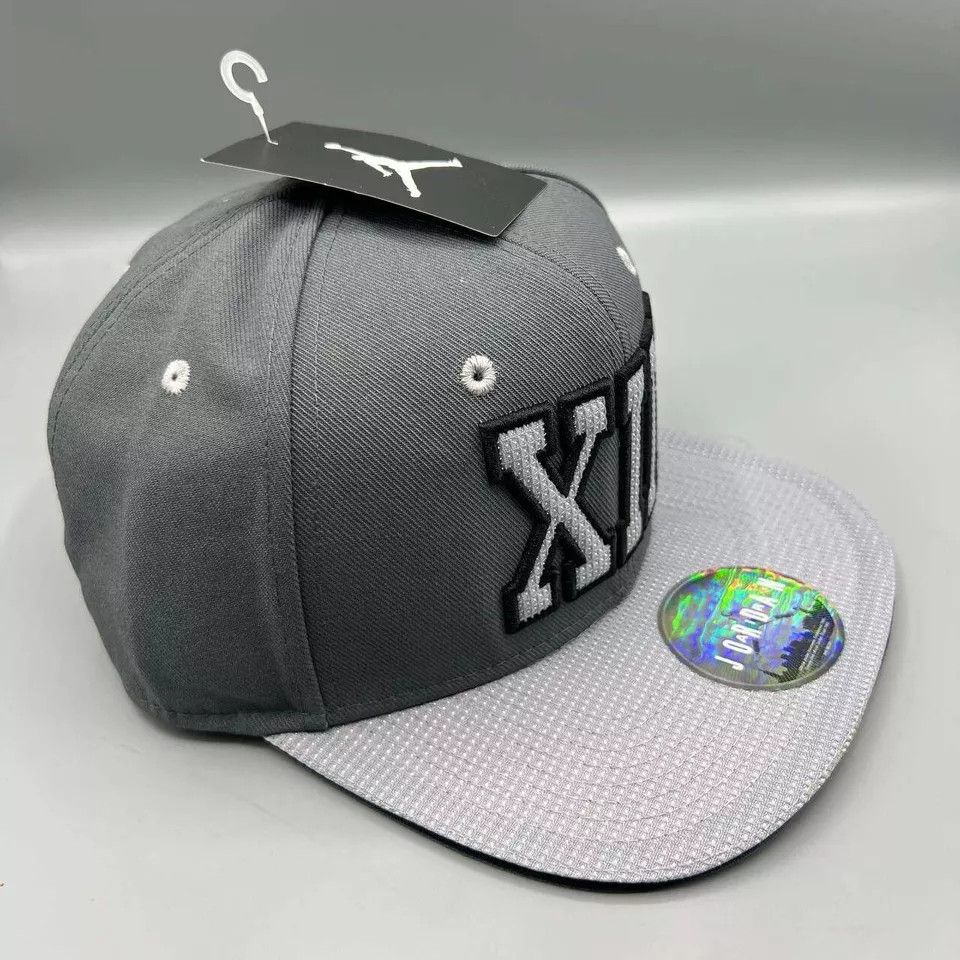 Jordan Brand Air Jordan XIII Hat Men Embroidered Jumpman Snap Back Cap Size ONE SIZE - 3 Thumbnail