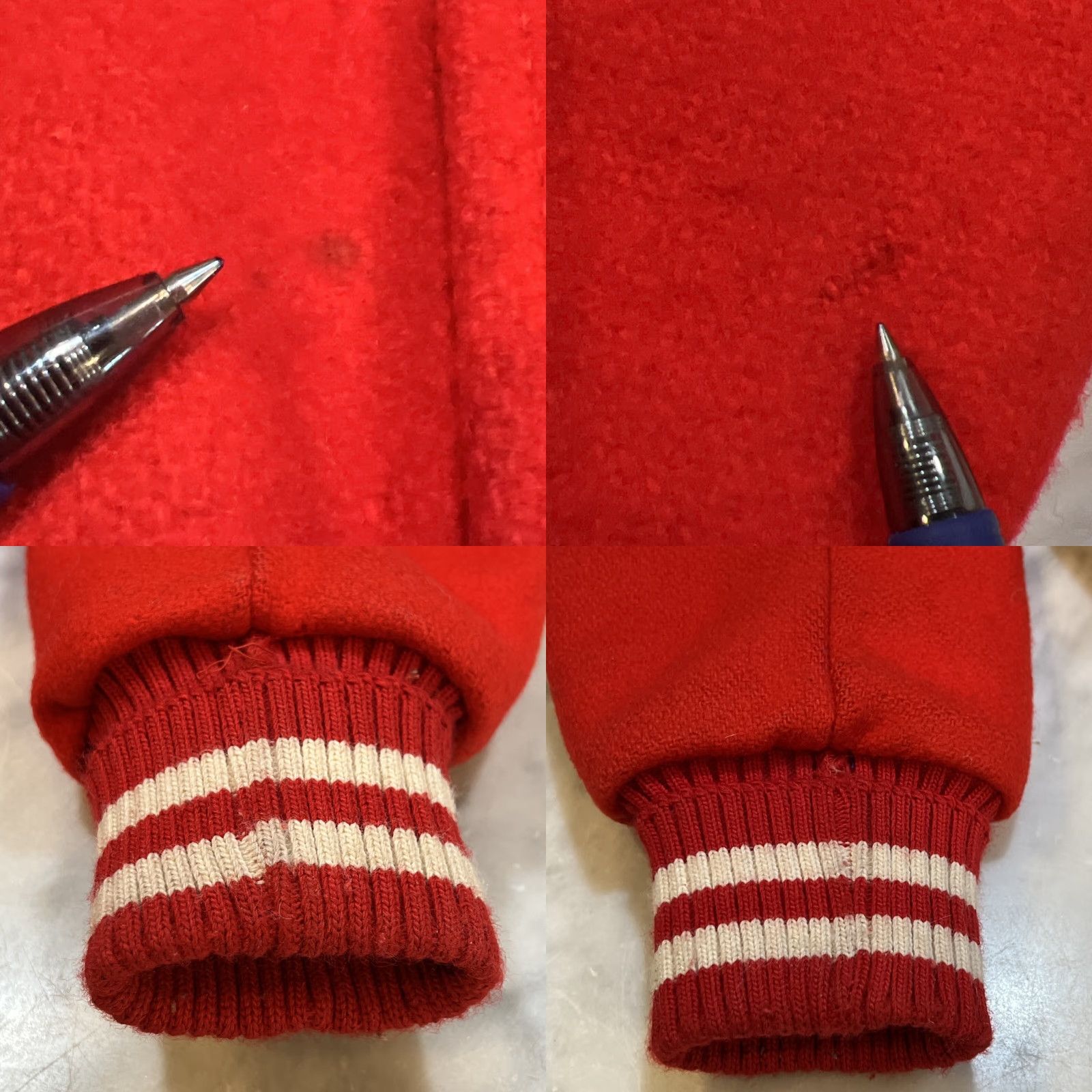 Paradise VINTAGE DeLong Paradise Valley Phoenix Trojans Varsity Coat Size 36 Wool USA Jacket/Coat Red Patches Short Stand-Up Collar Mens Varsity Jacket Size US XXS / EU 40 - 10 Thumbnail