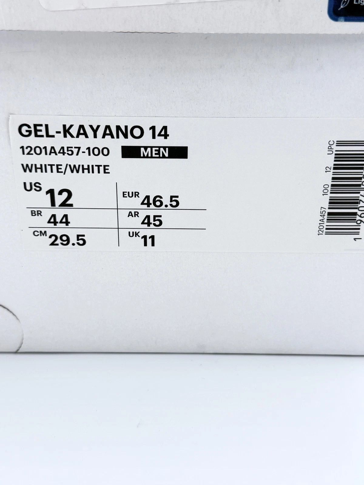 Asics × JJJJound JJJJound ASICS Gel Kayano 14 Silver White Size US 12 / EU 45 - 10 Thumbnail