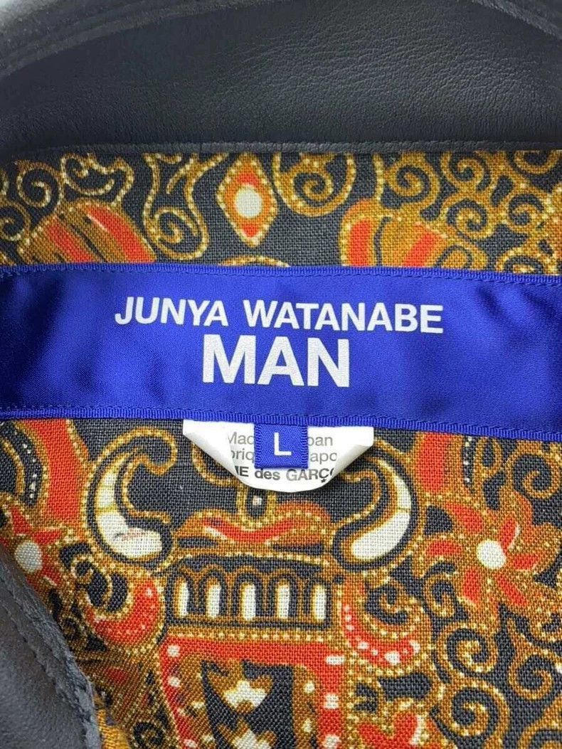Junya Watanabe JUNYA WATANABE Denim Jacket with Leather Size US L / EU 52-54 / 3 - 4 Thumbnail