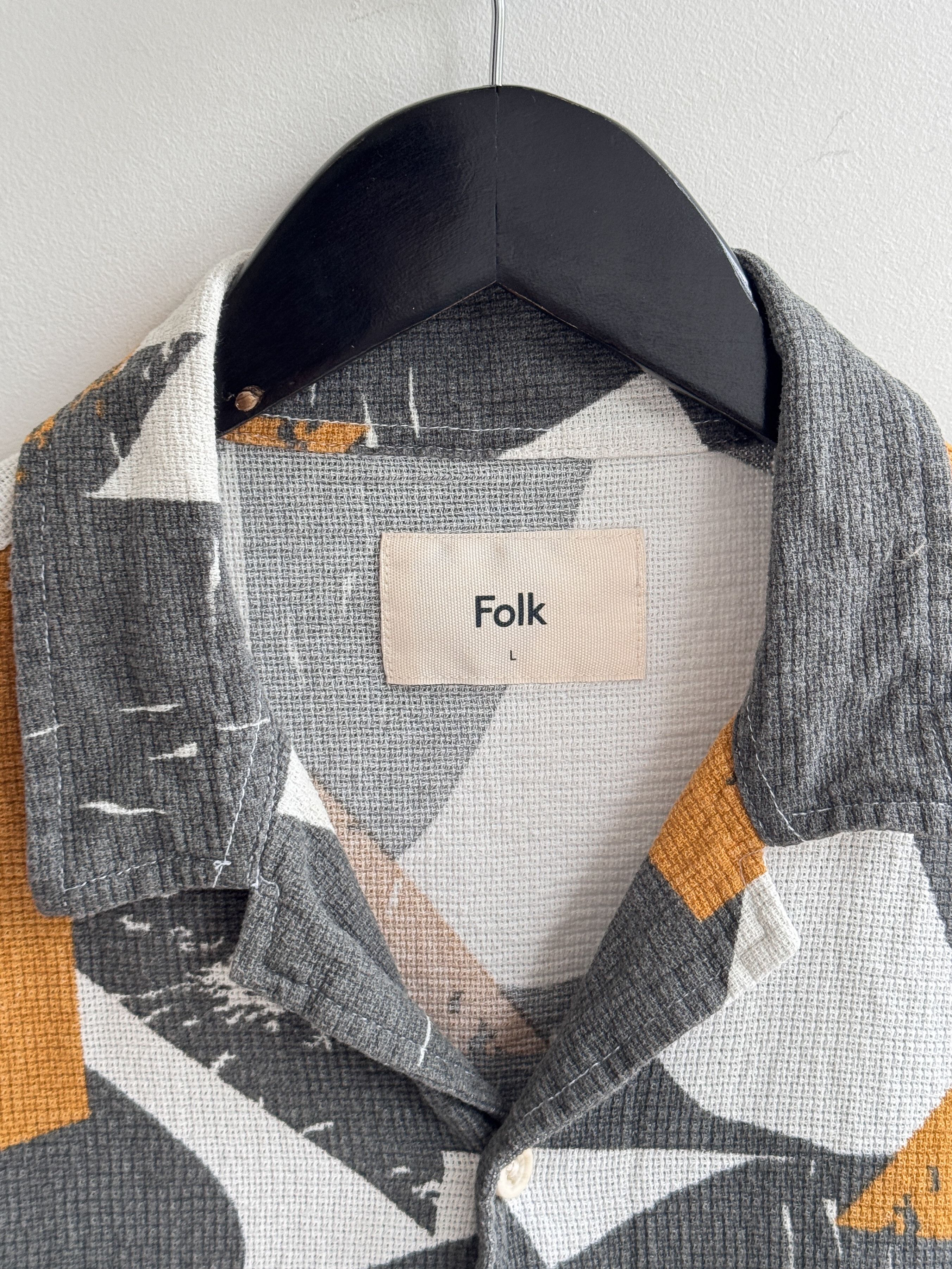 Folk Folk Short Sleeve Shirt Size US L / EU 52-54 / 3 - 6 Thumbnail