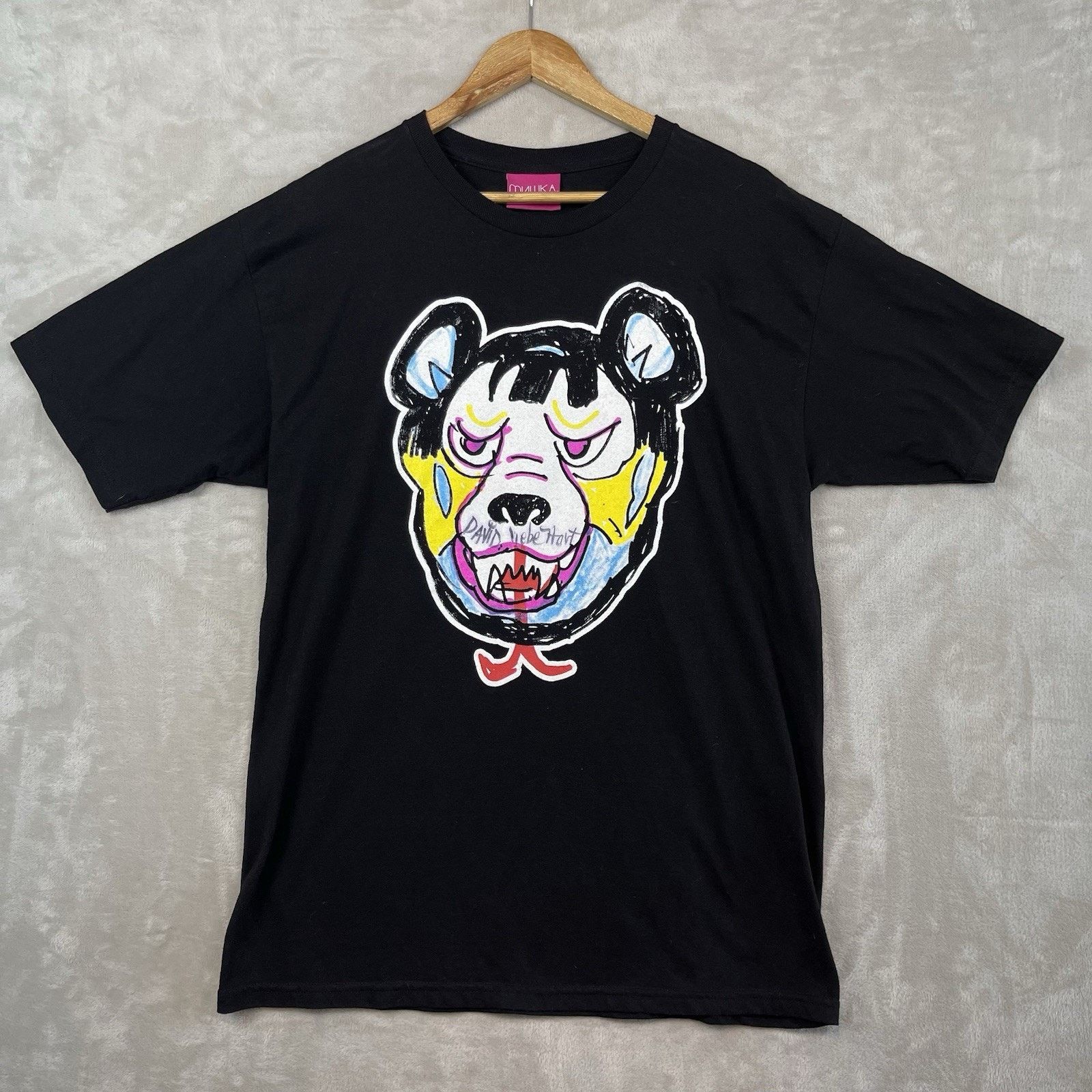 Mishka x Davide Liebe Hart Signed T Shirt Adult Swim USA