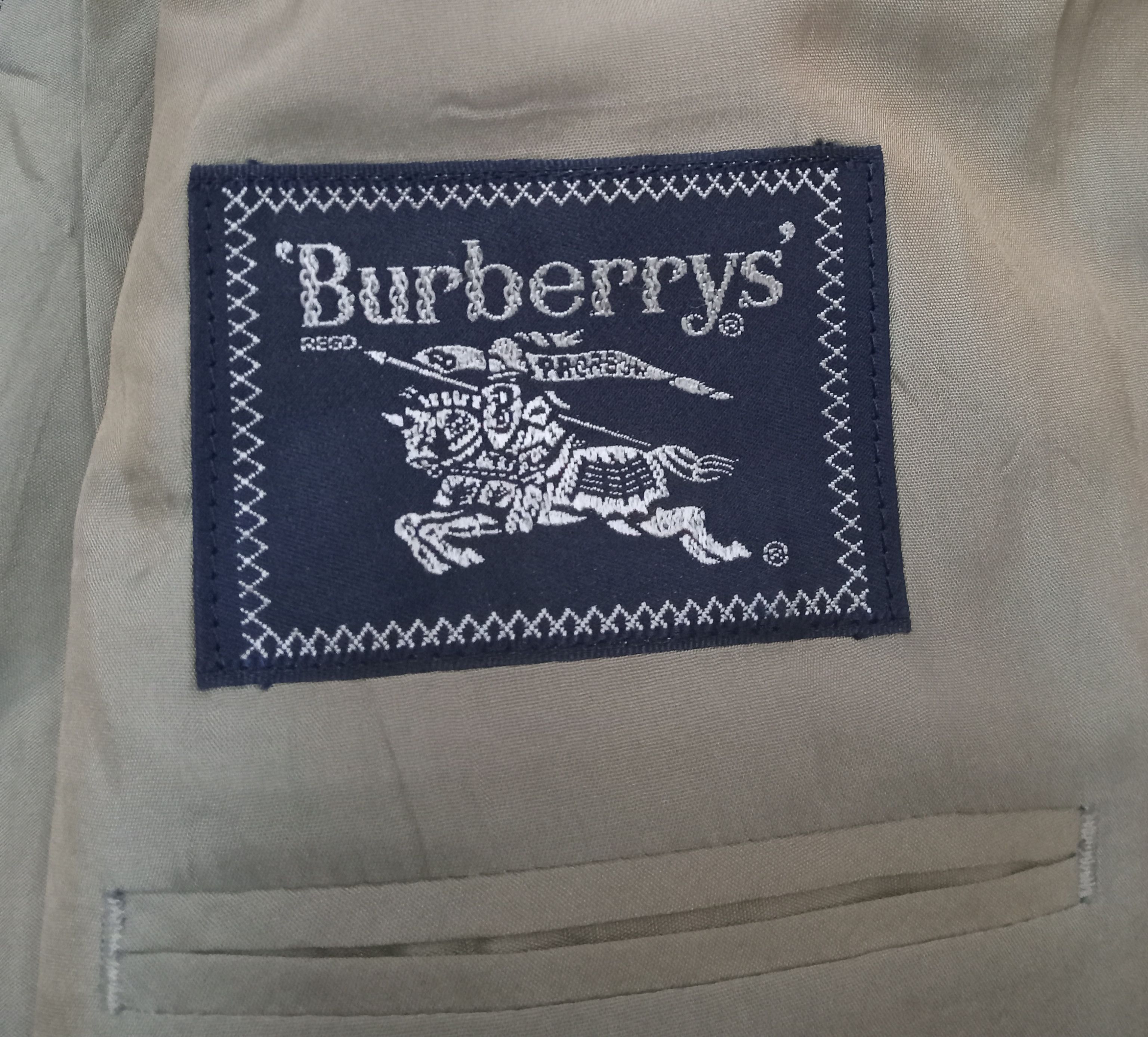 Burberry Vintage Burberrys Blazers Size 44L - 3 Thumbnail