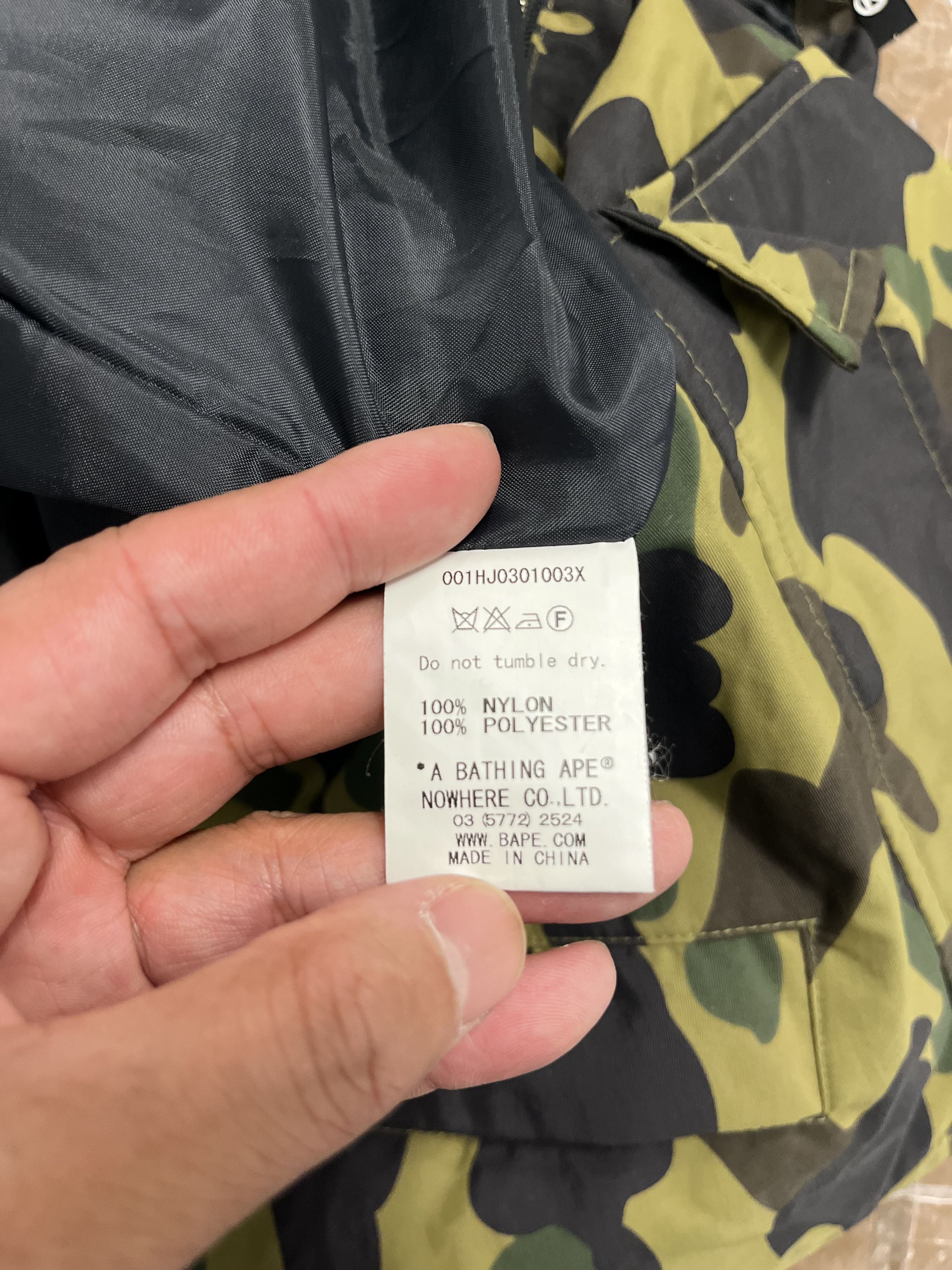 Bape Bape 1st camo hooded coat M Size US M / EU 48-50 / 2 - 10 Thumbnail