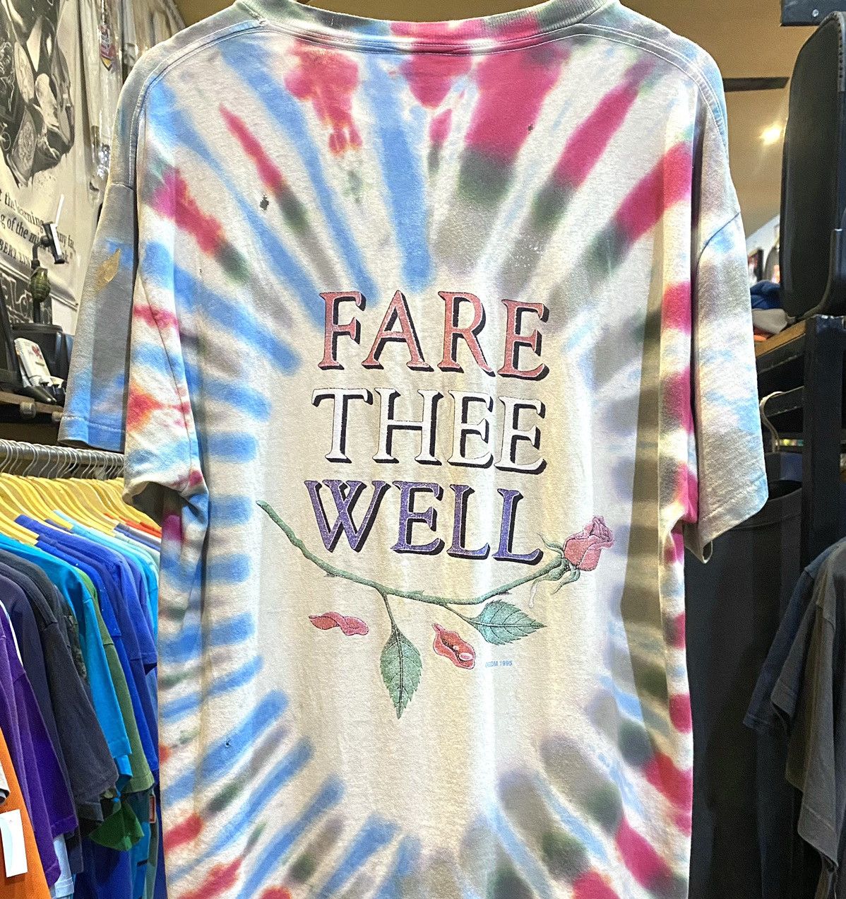 Grateful Dead × Liquid Blue × Vintage T shirt Grateful Dead Fare Thee Well 1995 vintage vtg delta Size US XL / EU 56 / 4 - 6 Thumbnail
