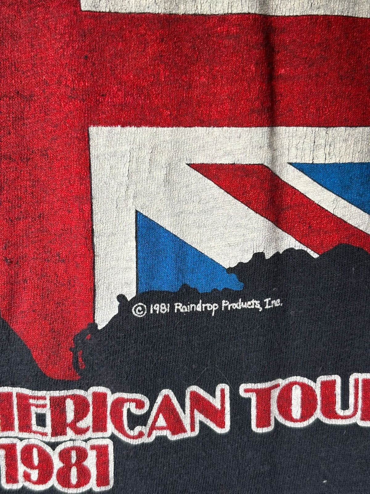 Band Tees 1981 Rolling Stones Tour Tshirt Size US S / EU 44-46 / 1 - 8 Thumbnail
