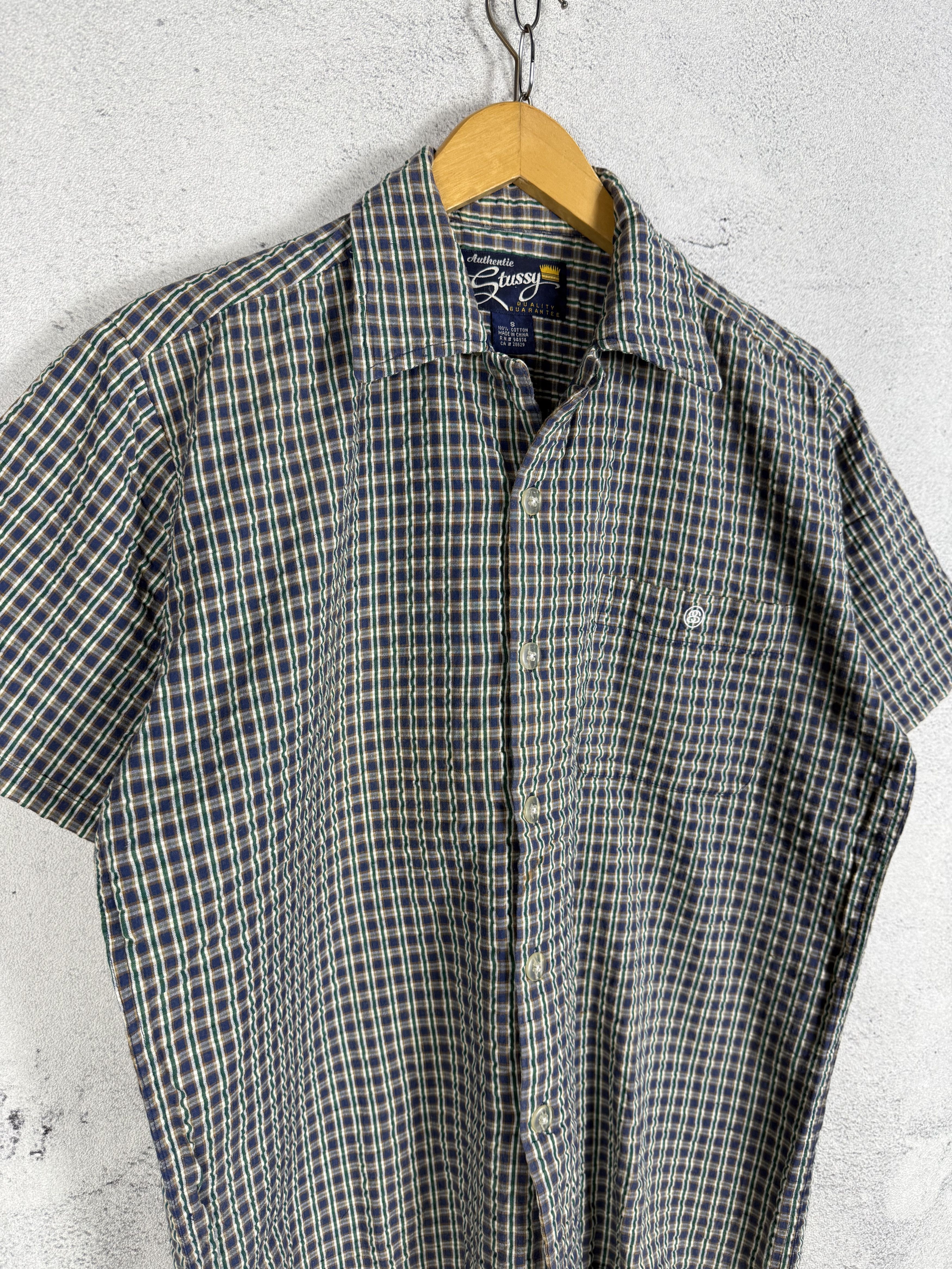 Stussy Vintage Stussy Plaid Shirt Size US S / EU 44-46 / 1 - 3 Thumbnail