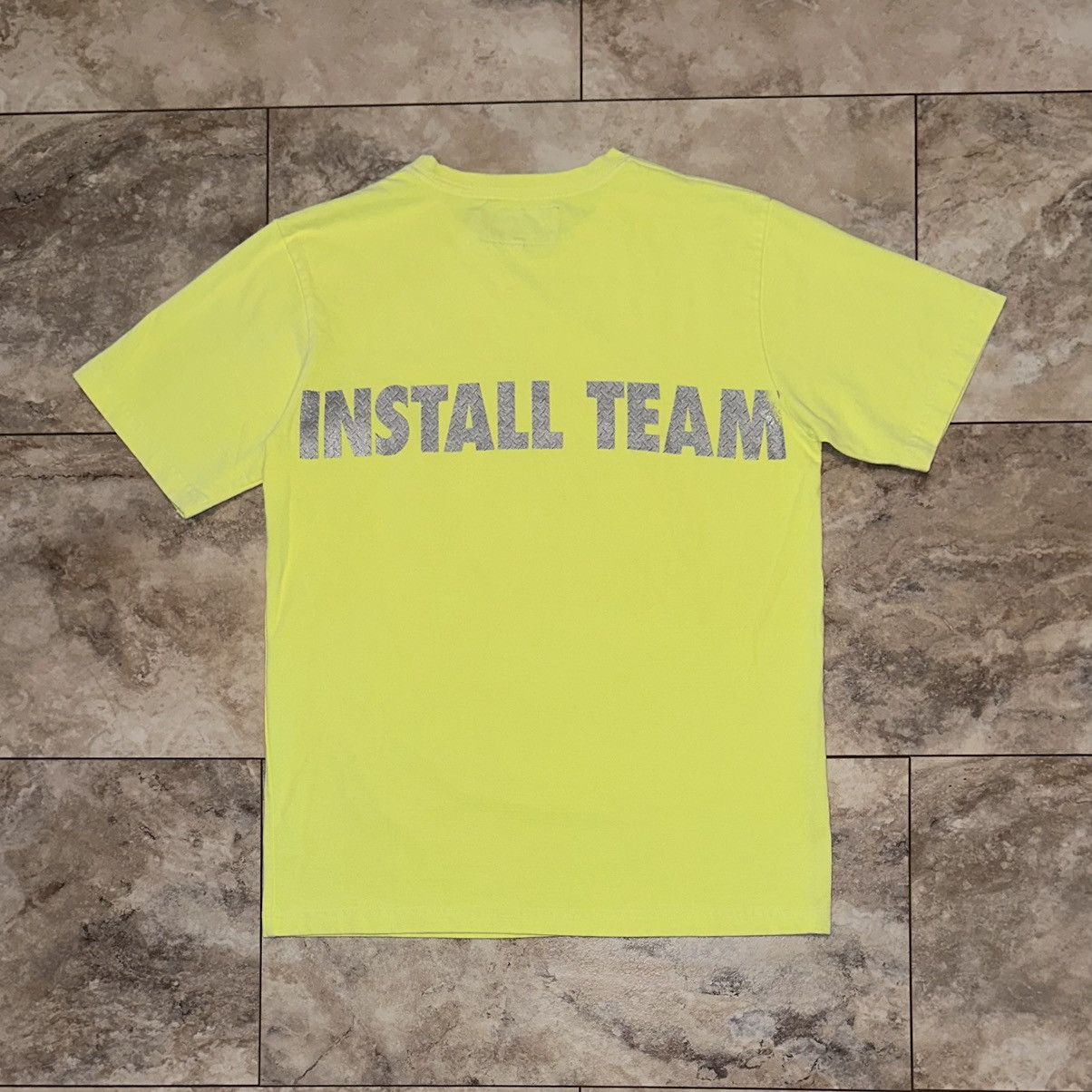New York Sunshine New York Sunshine Install Team Tee Lime Green NWT Medium Size US M / EU 48-50 / 2 - 2 Thumbnail