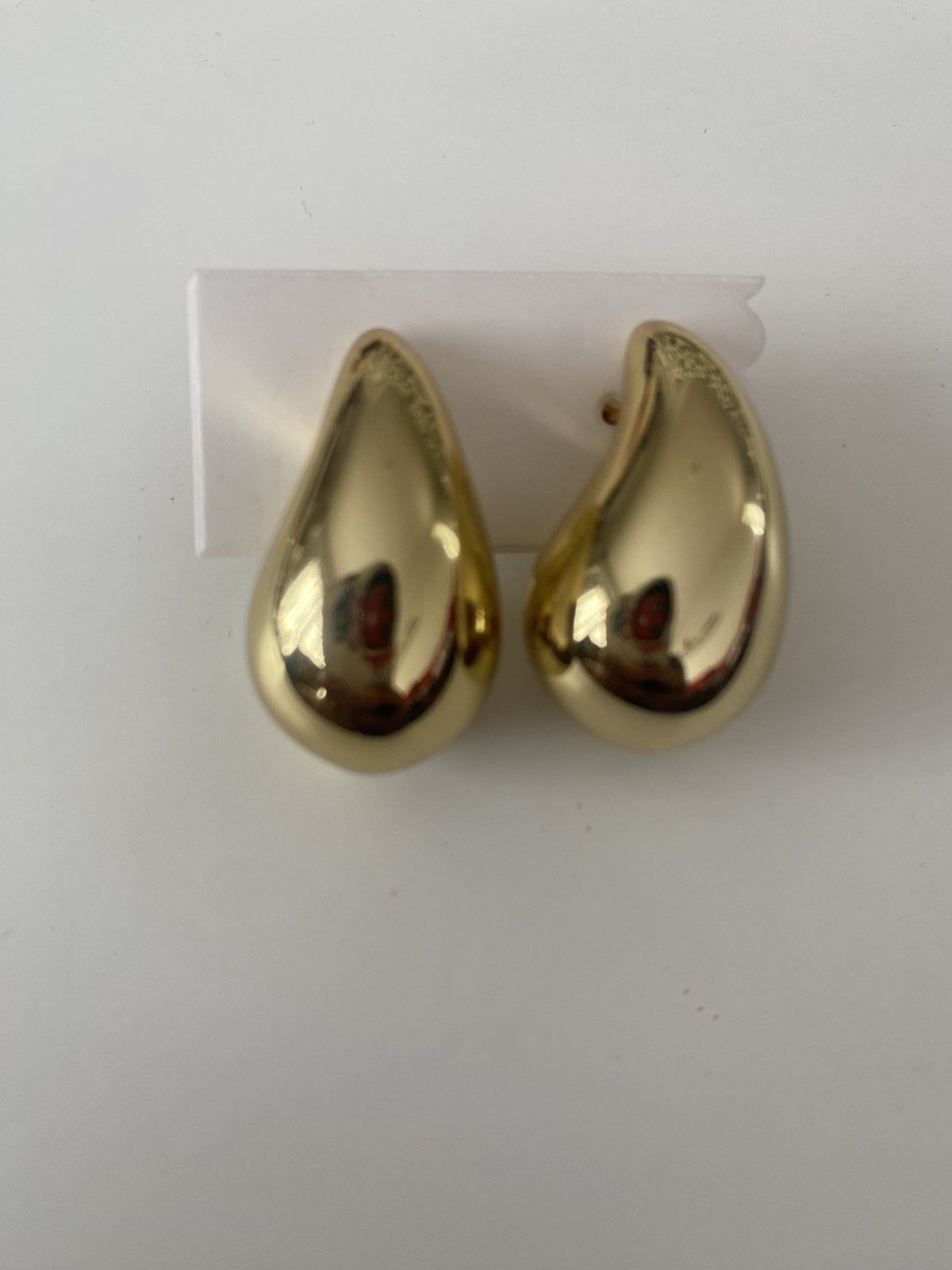 Other Gold Teardrop Earrings Size ONE SIZE - 2 Thumbnail