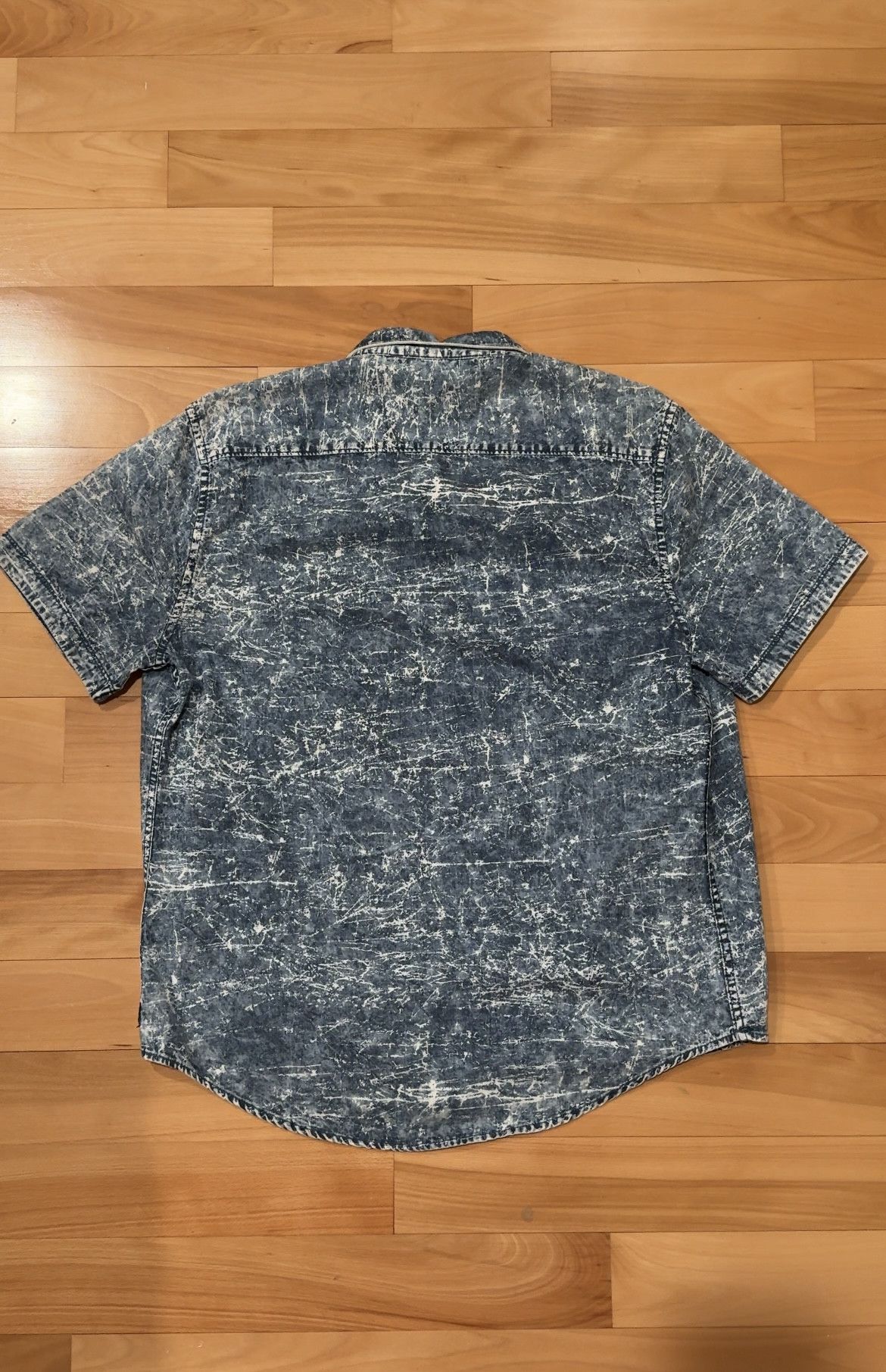 Calvin Klein Calvin Klein Short-Sleeve Button Down Shirt Size US L / EU 52-54 / 3 - 5 Thumbnail