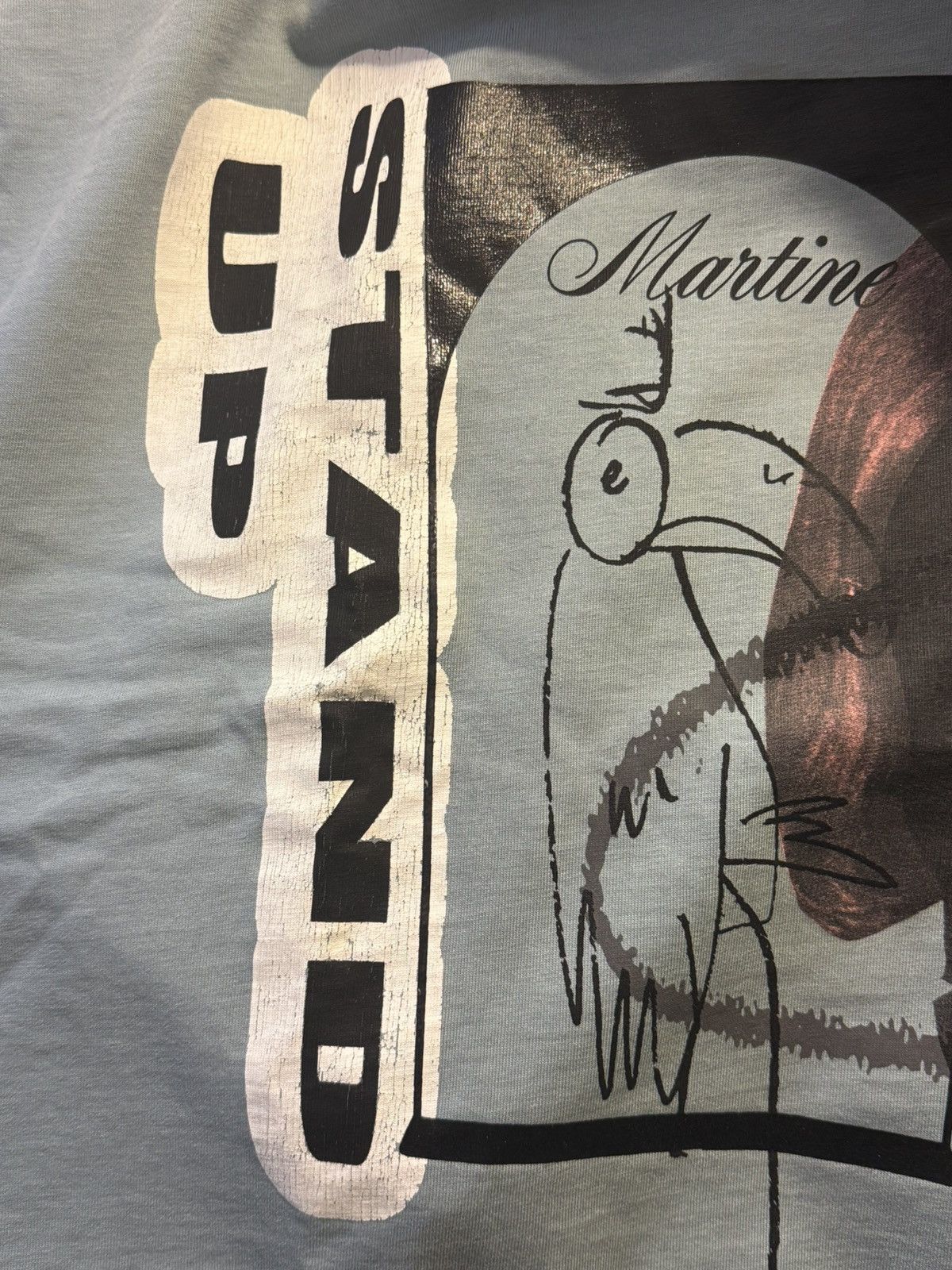Martine Rose Martine Rose Stand Up Graphic Tee Size US M / EU 48-50 / 2 - 3 Thumbnail