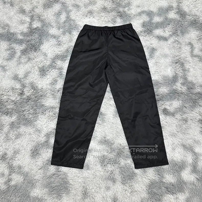 Prada Prada Triangle logo side-zip nylon trousers black size 44 Size US 28 / EU 44 - 2 Thumbnail