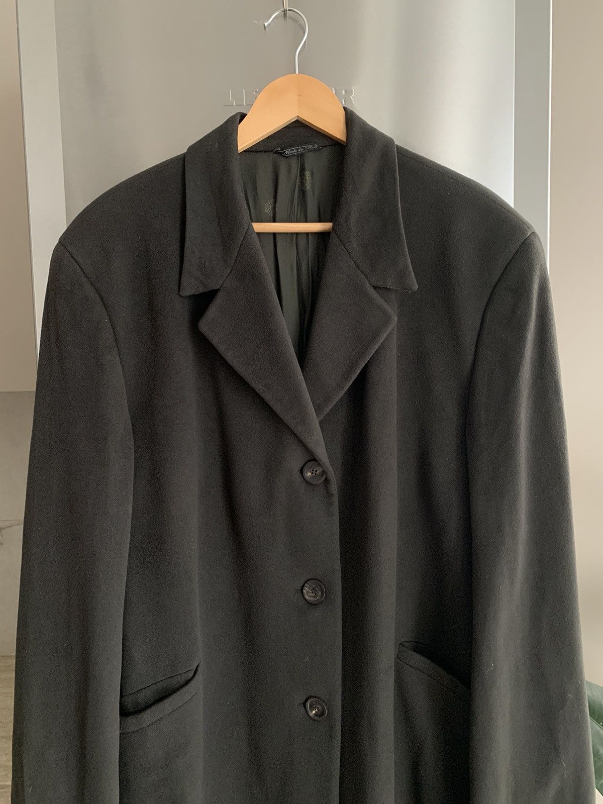 Versace Gianni Versace Wool Overcoat Men's Size US L / EU 52-54 / 3 - 7 Thumbnail