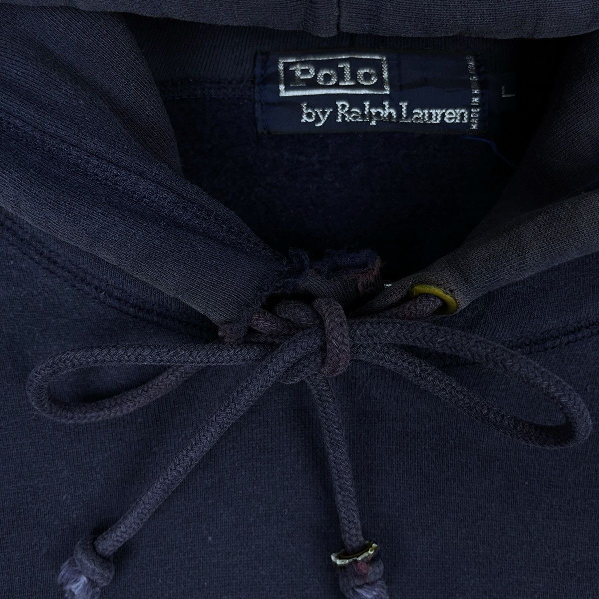 Polo Ralph Lauren × Ralph Lauren × Ralph Lauren Sport Vintage 90s Polo Ralph Lauren Polo Bear Hoodie Size US L / EU 52-54 / 3 - 8 Thumbnail