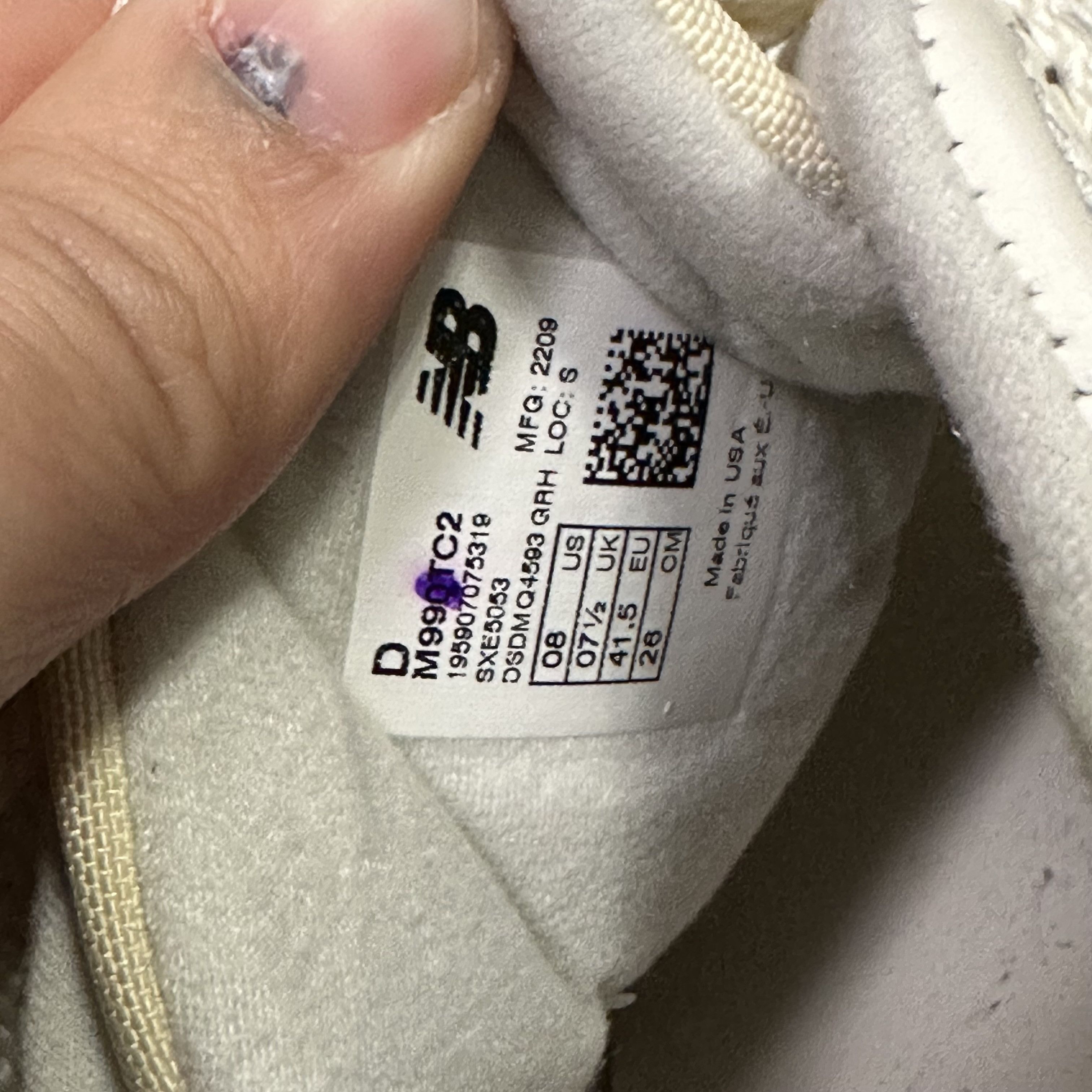 Aime Leon Dore × New Balance New Balance 990v2 MiUSA Teddy Santis Sea Salt Size US 8 / EU 41 - 8 Thumbnail