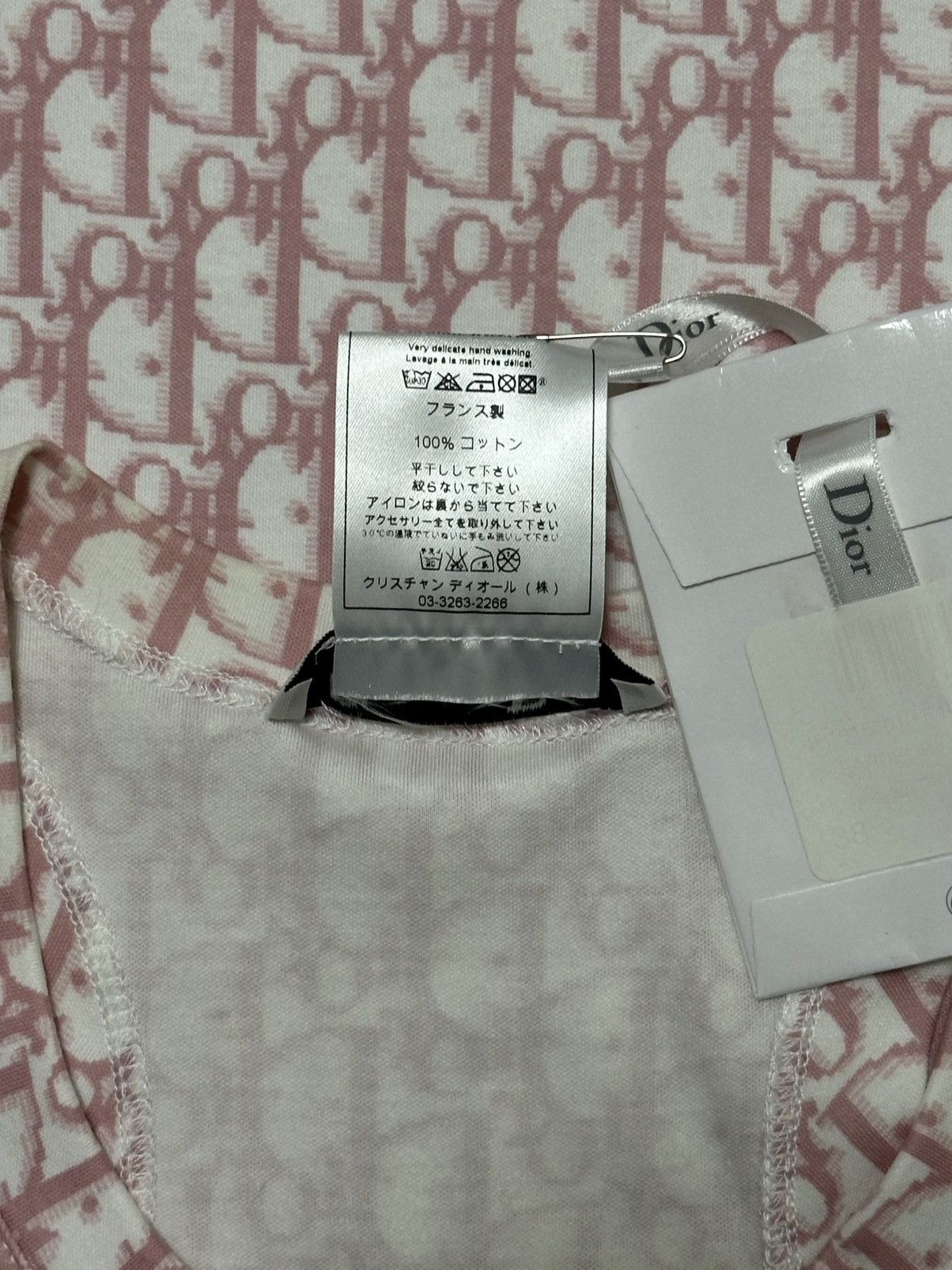 CHRISTIAN DIOR S/S 2004 Trotter No. 1 Flower Tank Top