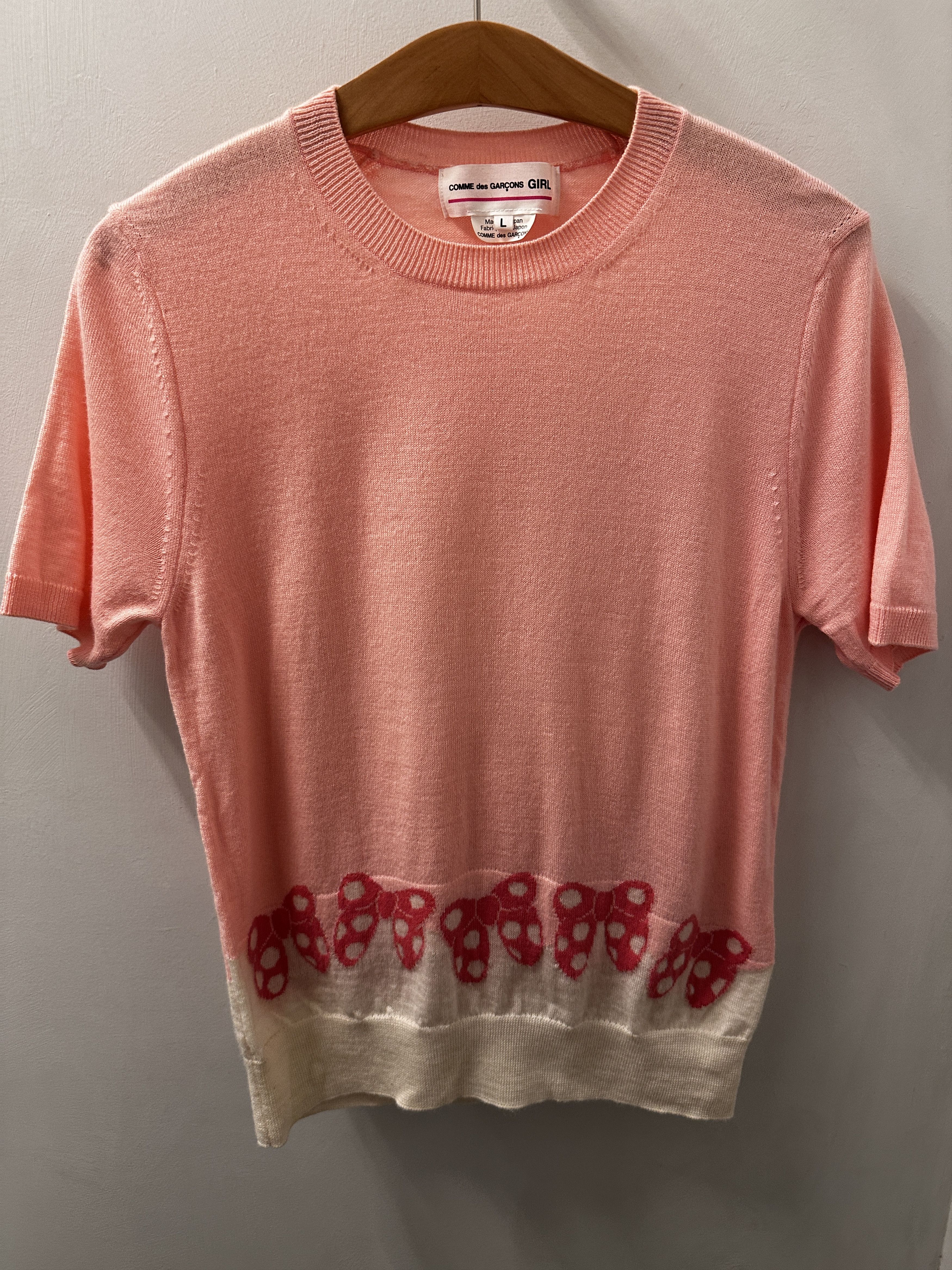 Comme des Garcons Girl Disney Themed Knitwear Shirt Size L / US 10 / IT 46 - 1 Thumbnail